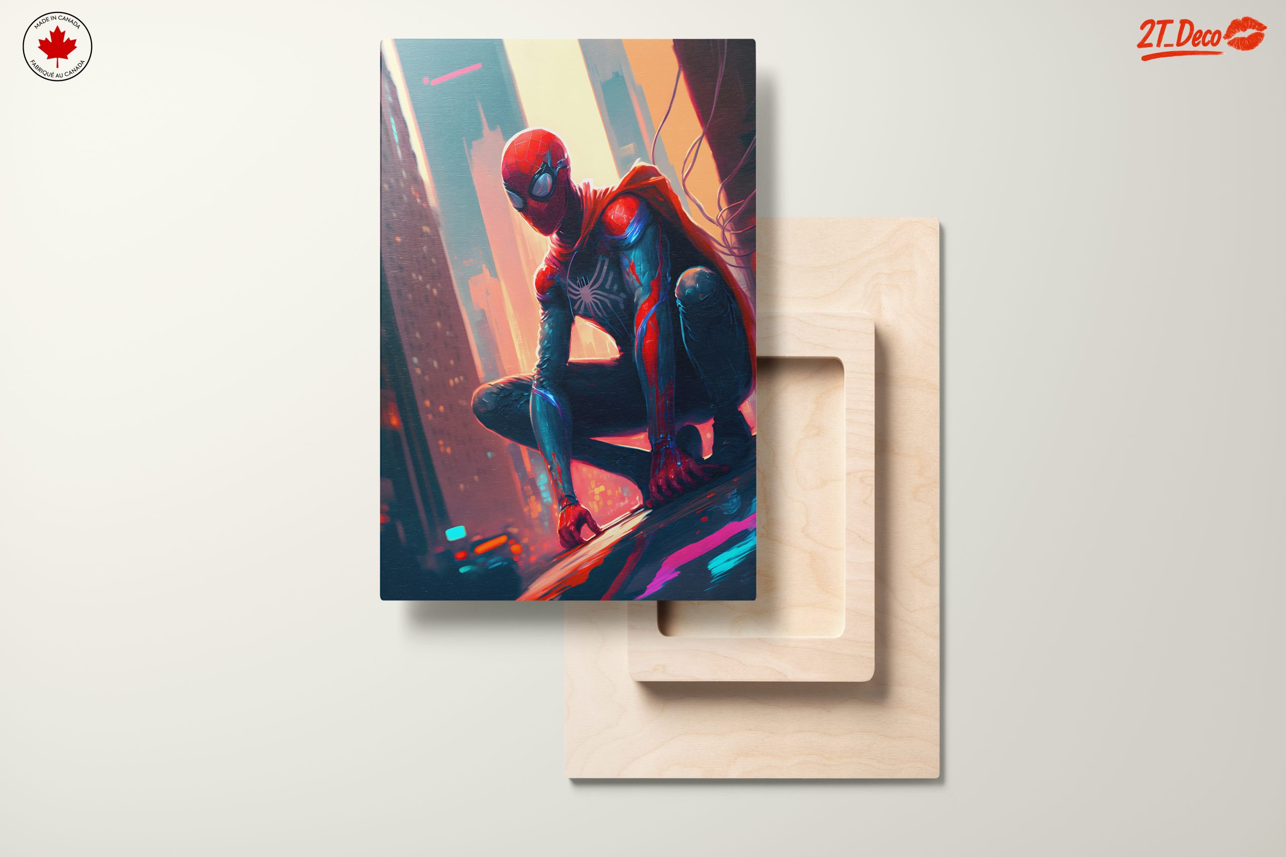 Vibrant Spider-Man in Urban Landscape - Image 11