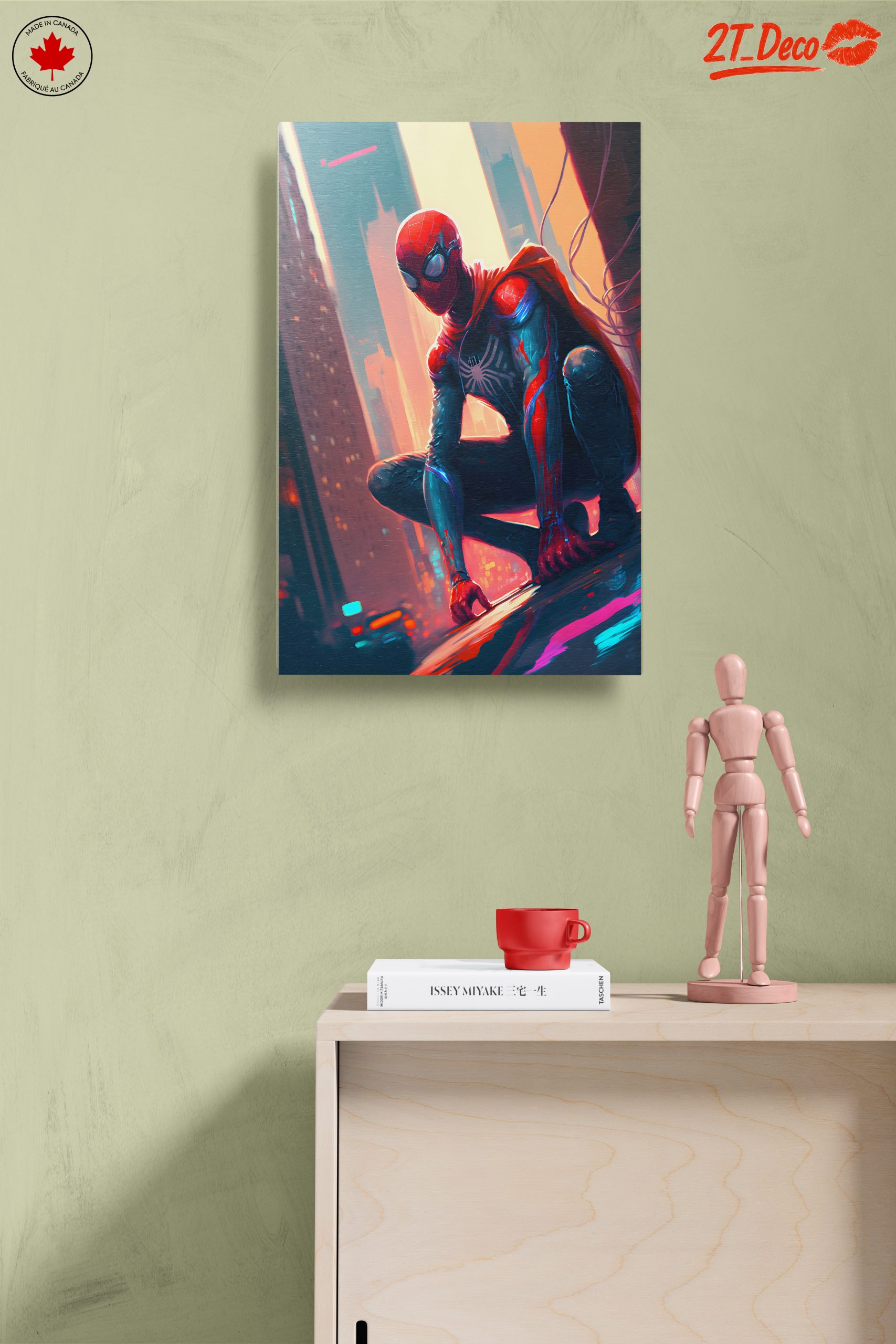 Vibrant Spider-Man in Urban Landscape - Image 14