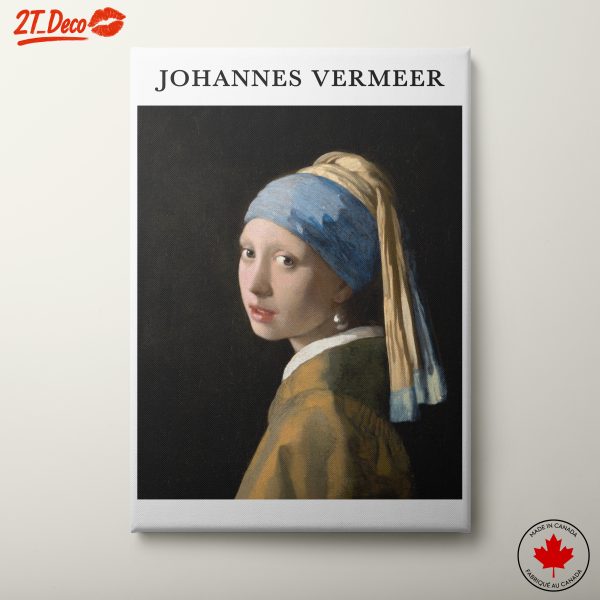 Girl with a Pearl Earring Inspired Wall Art