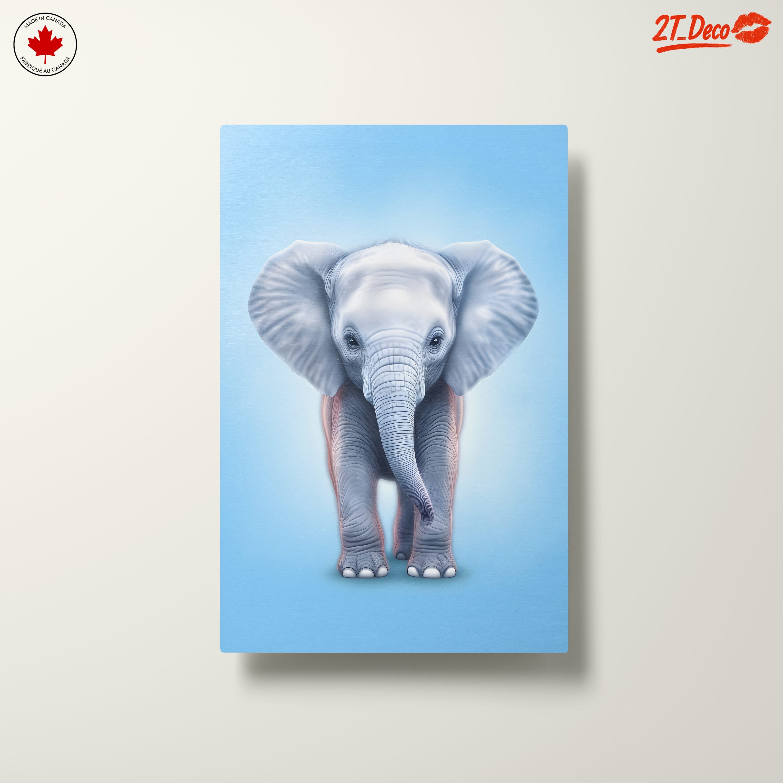 Adorable Elephant Illustration Art - Image 10