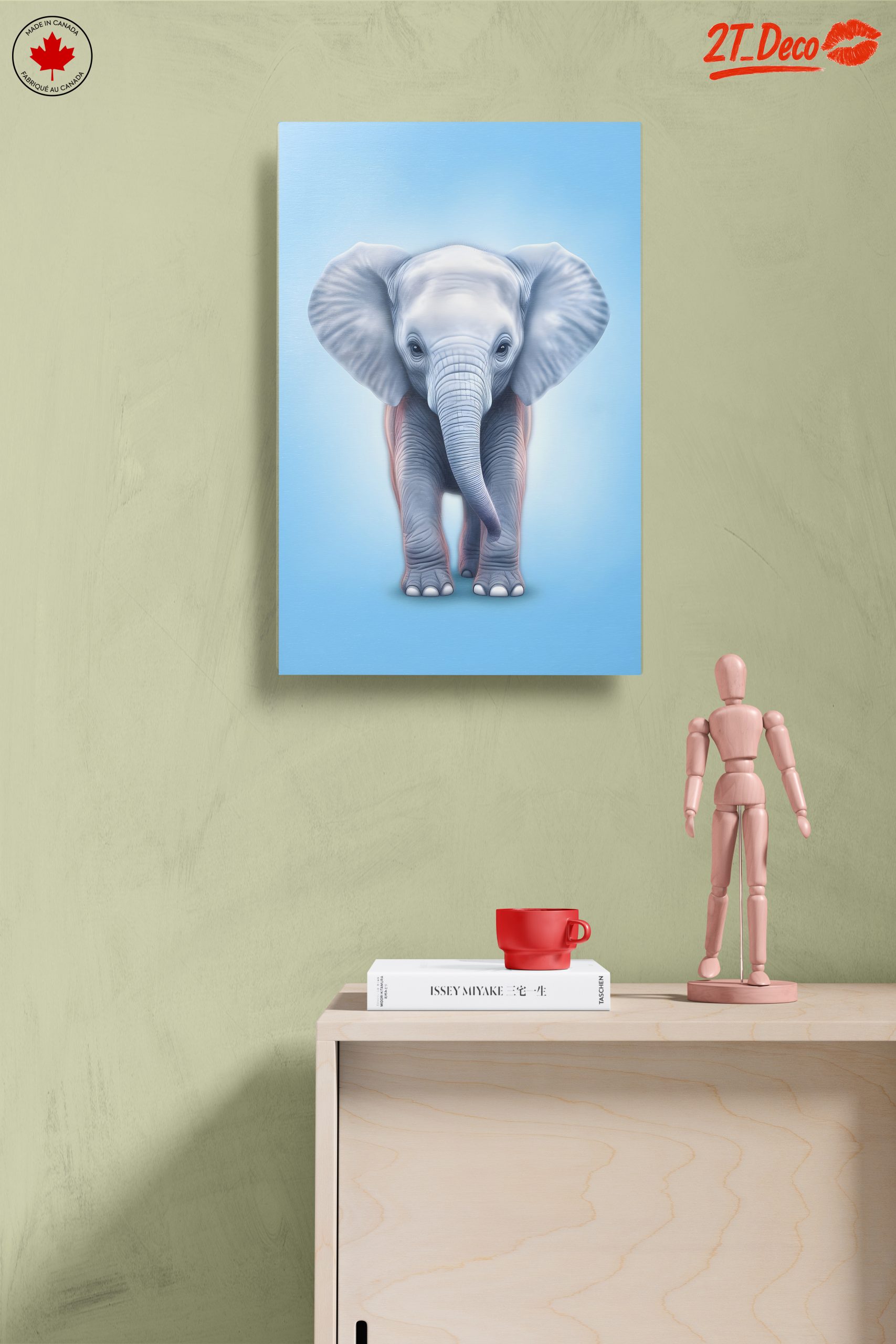 Adorable Elephant Illustration Art - Image 14