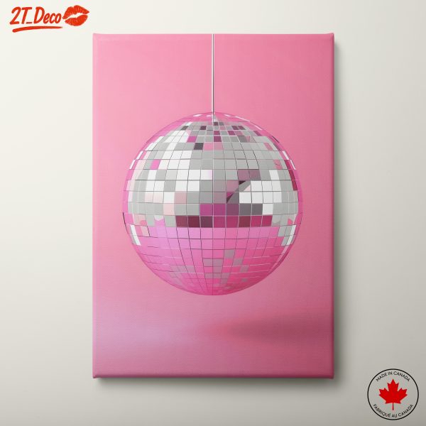 Colorful Contemporary Pop Art Disco Ball 2