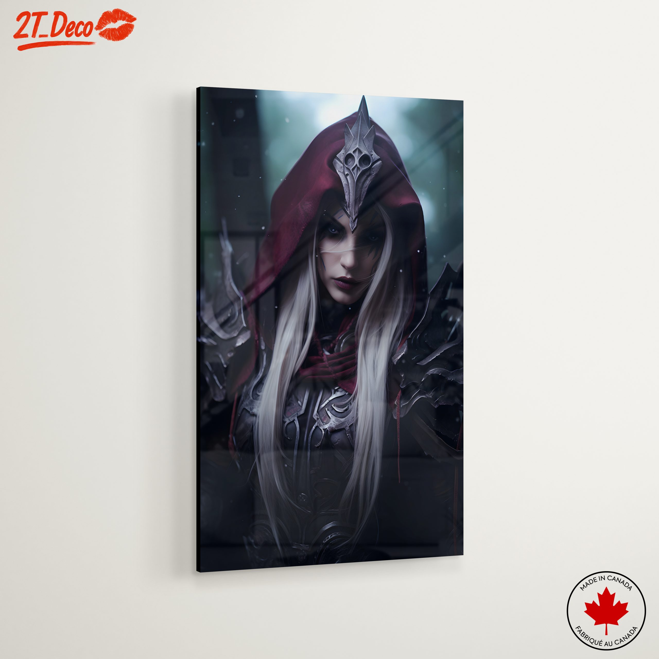 Mysterious Fantasy Character with Armor - Image 6