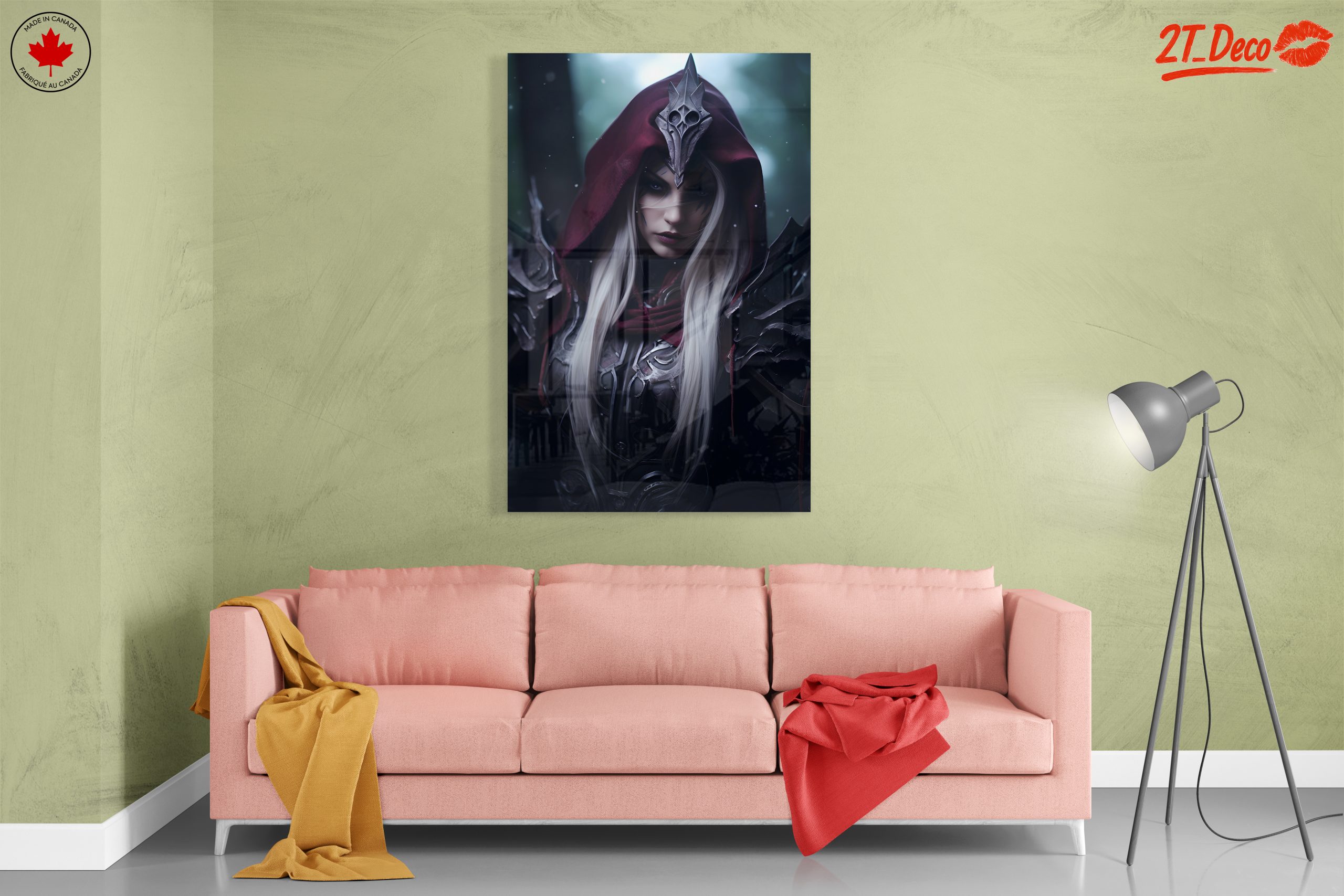 Mysterious Fantasy Character with Armor - Image 7