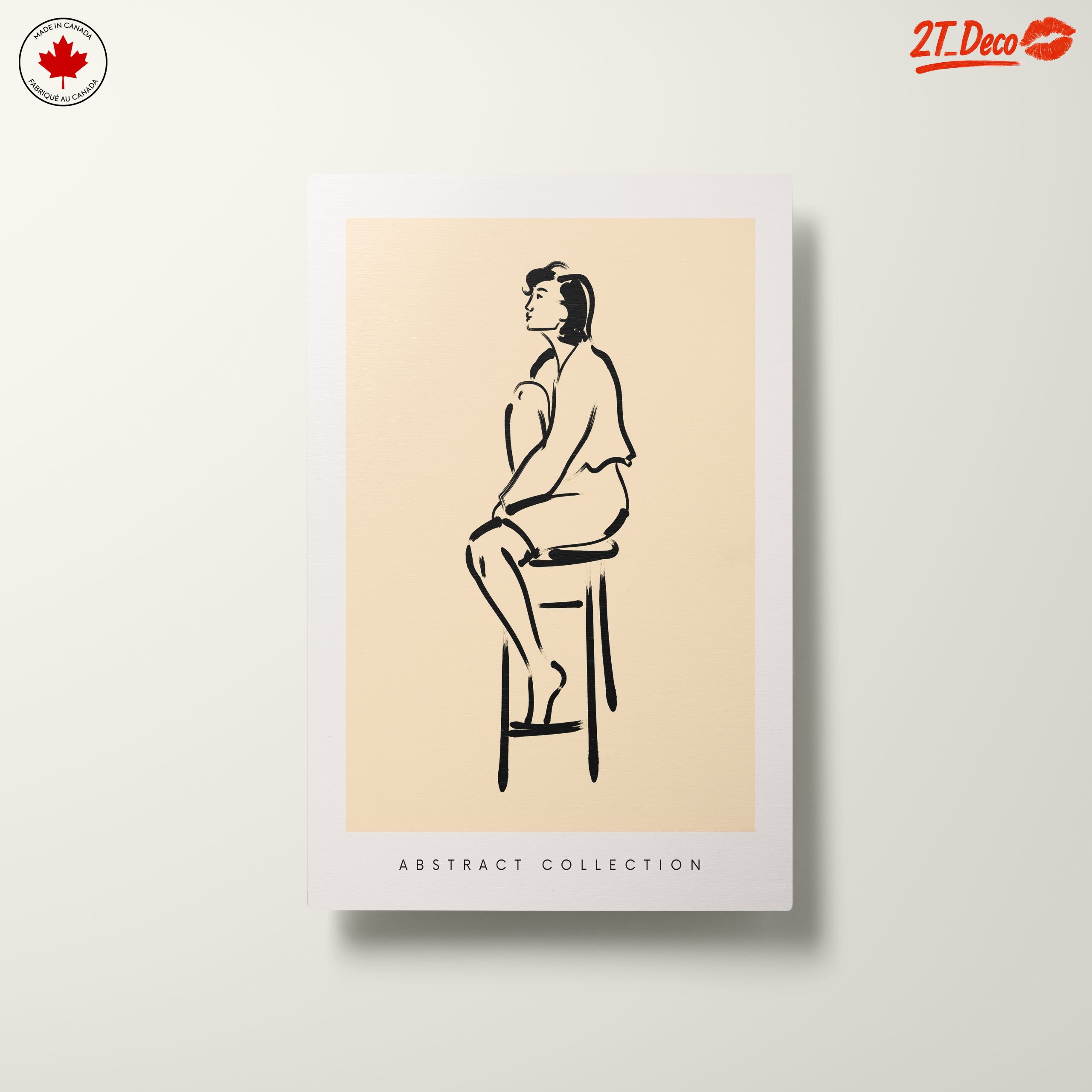 Stylized Abstract Figure Art for Modern Decor - Image 10