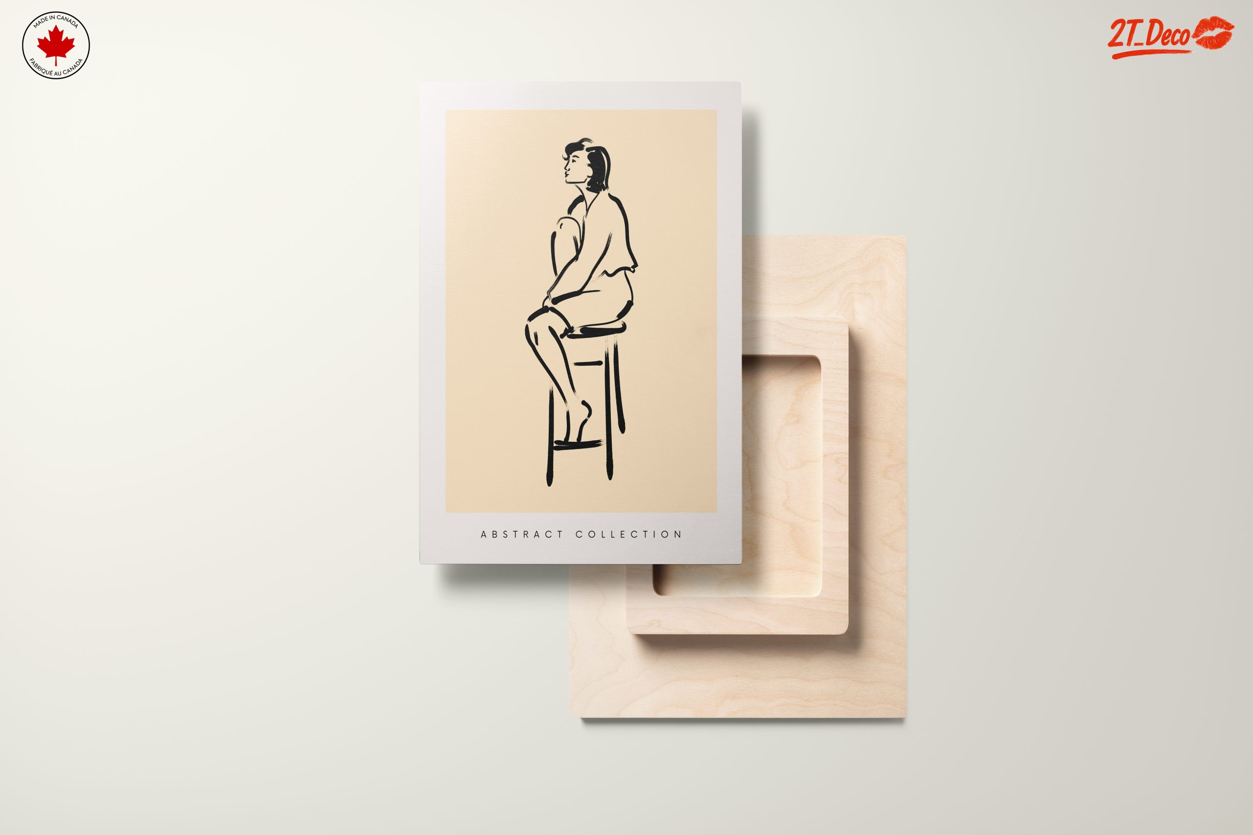 Stylized Abstract Figure Art for Modern Decor - Image 11