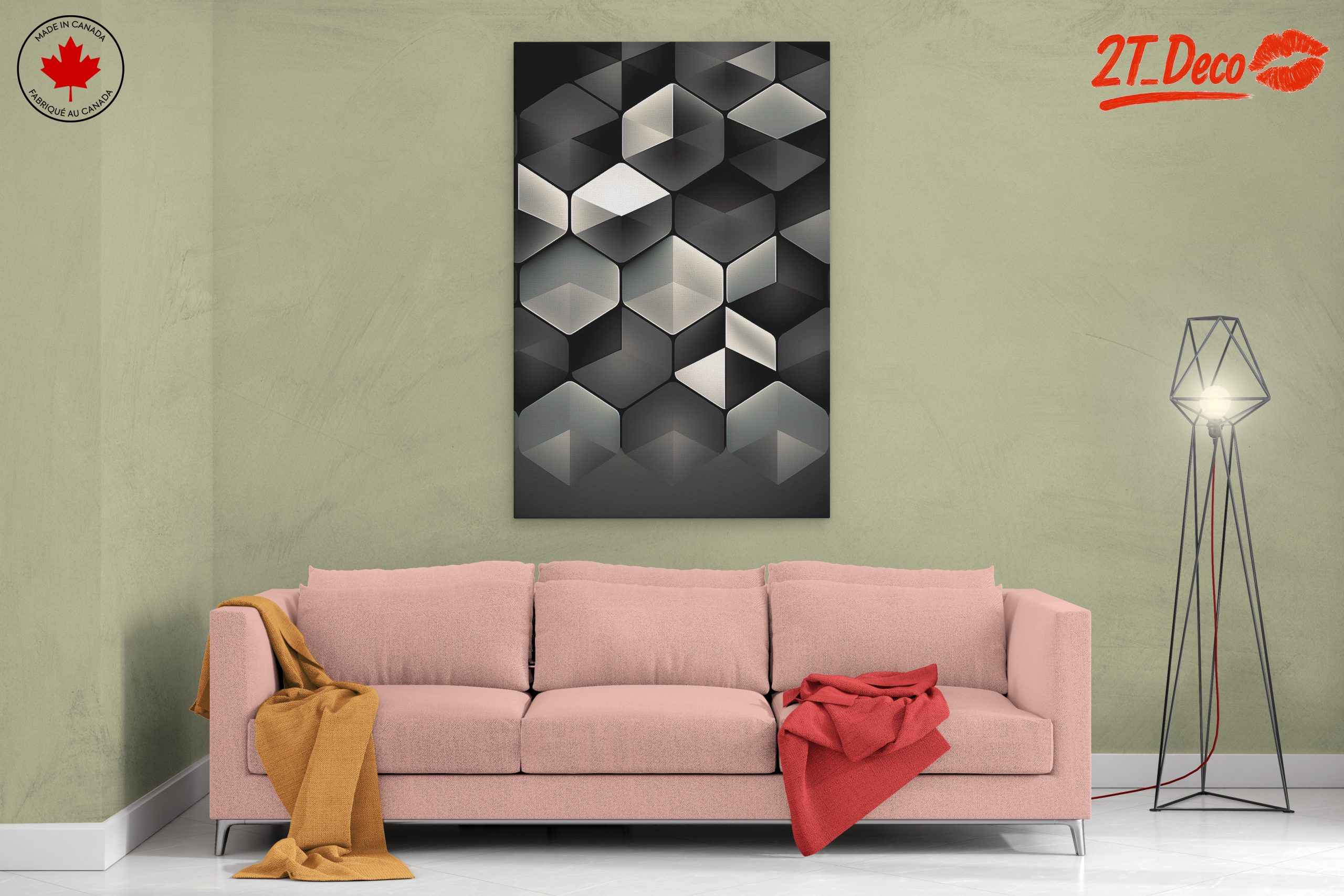 Stylish Geometric Line Design - Image 2