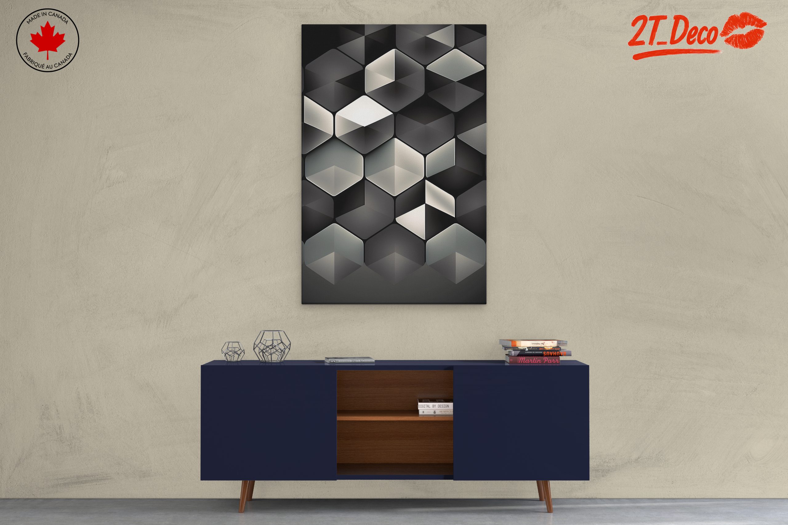 Stylish Geometric Line Design - Image 3