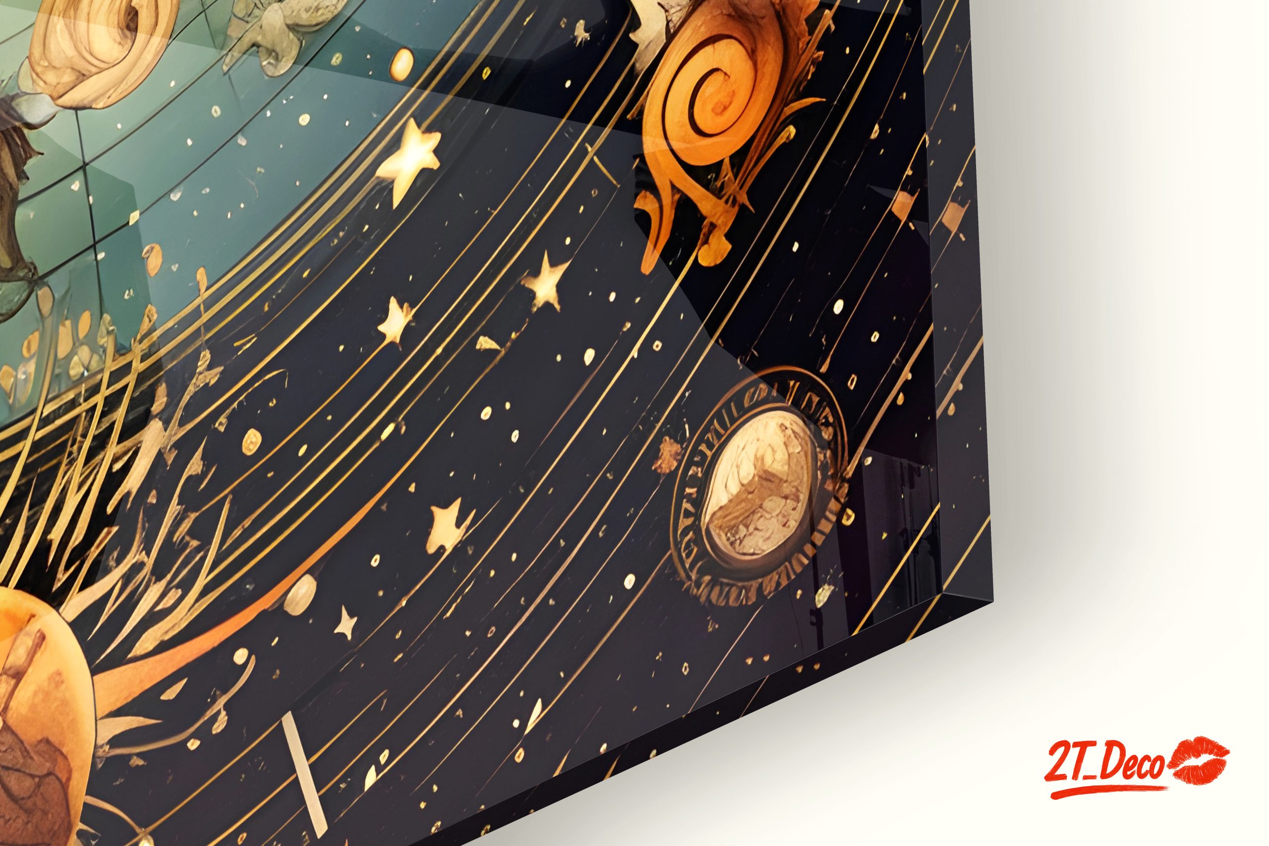 Celestial Zodiac Art Featuring Astrological Signs - Image 9