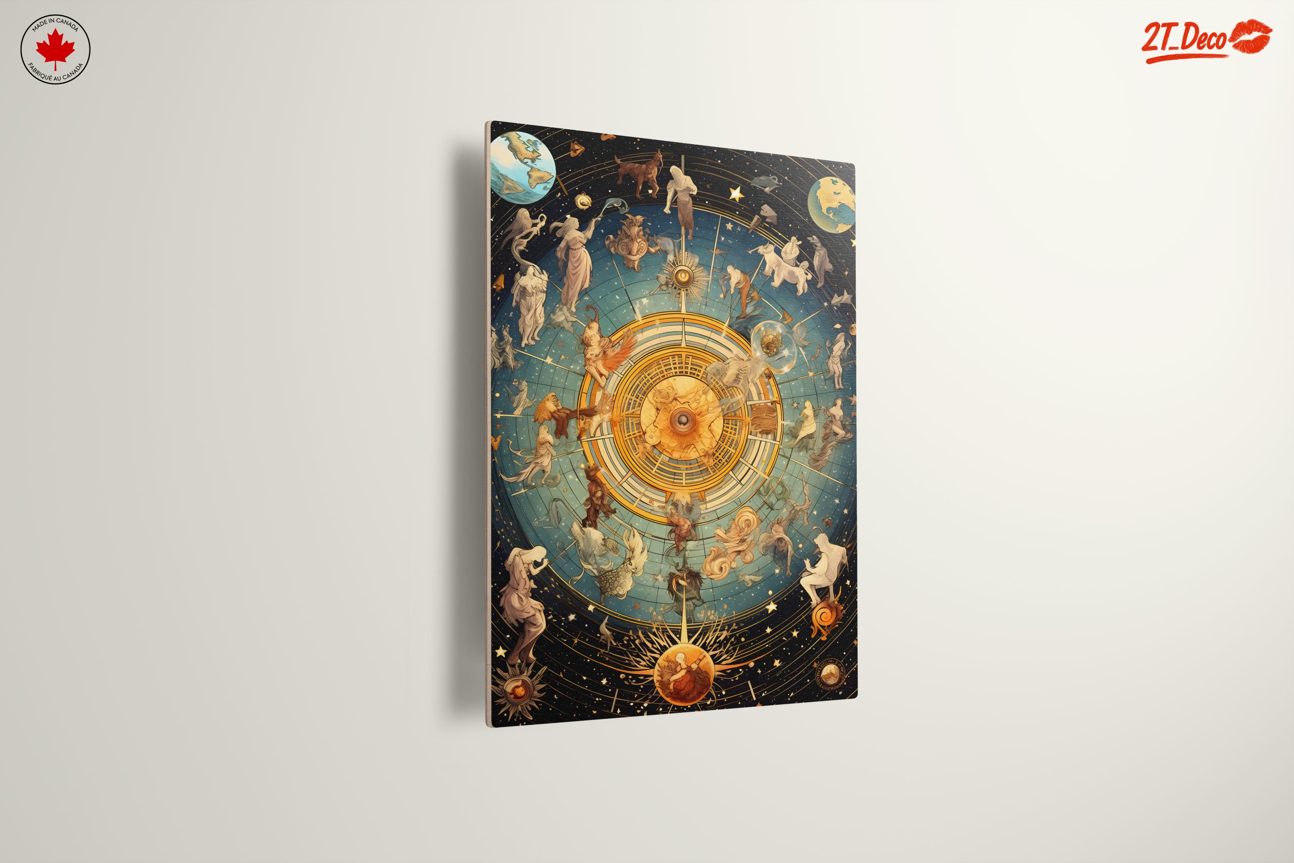Celestial Zodiac Art Featuring Astrological Signs - Image 13