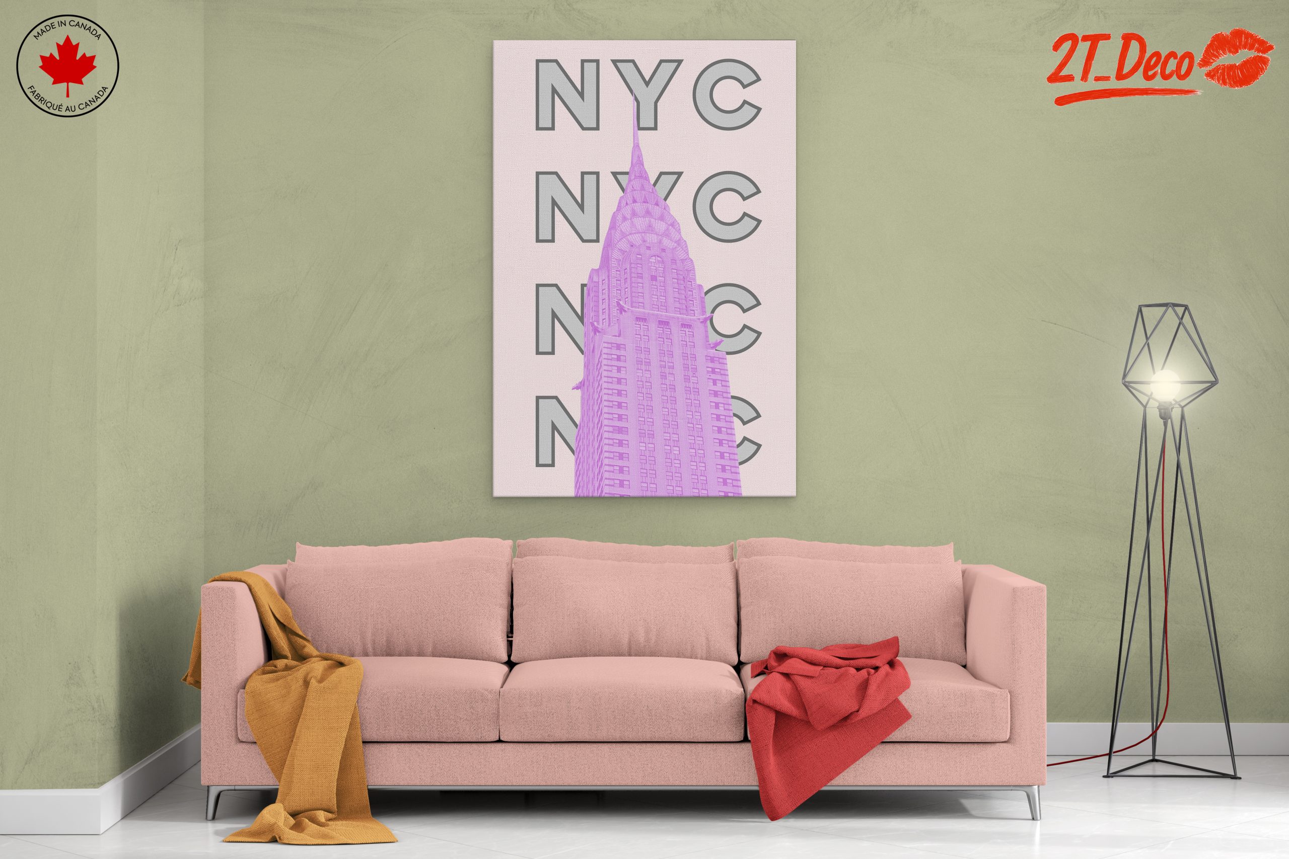 Chrysler Building NYC Contemporary Art - Image 2