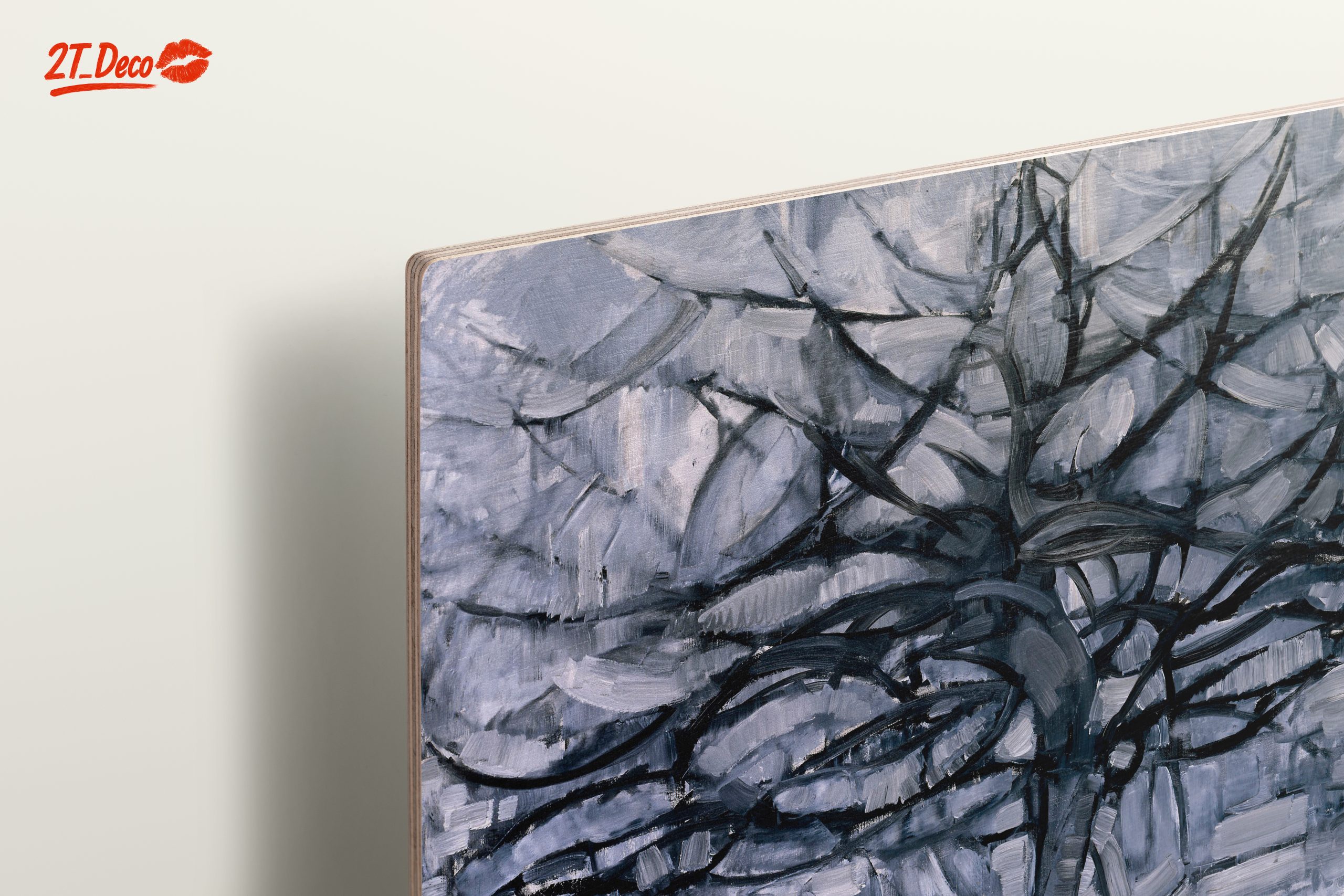 Monochromatic Abstract Tree Art - Image 15