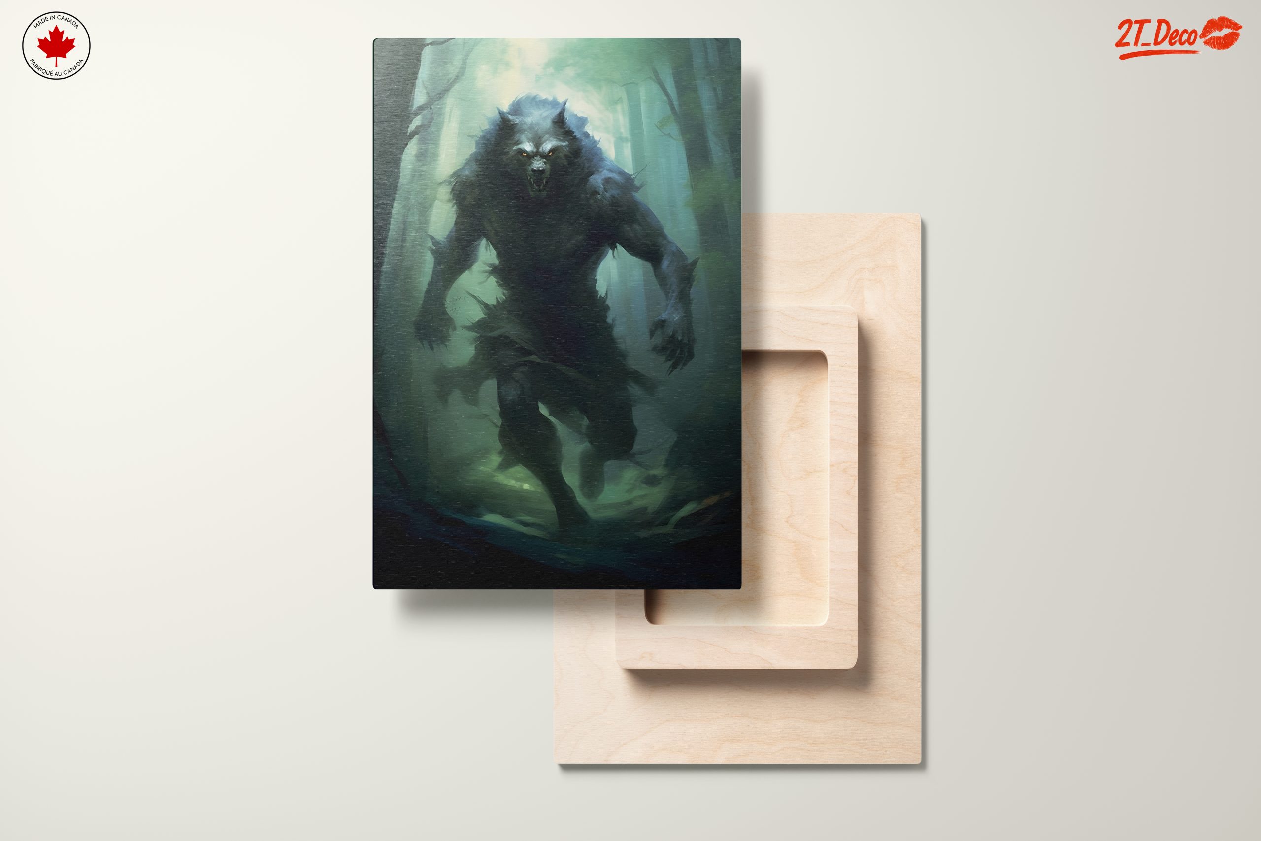 Majestic Fantasy Creature in Dark Forest - Image 11