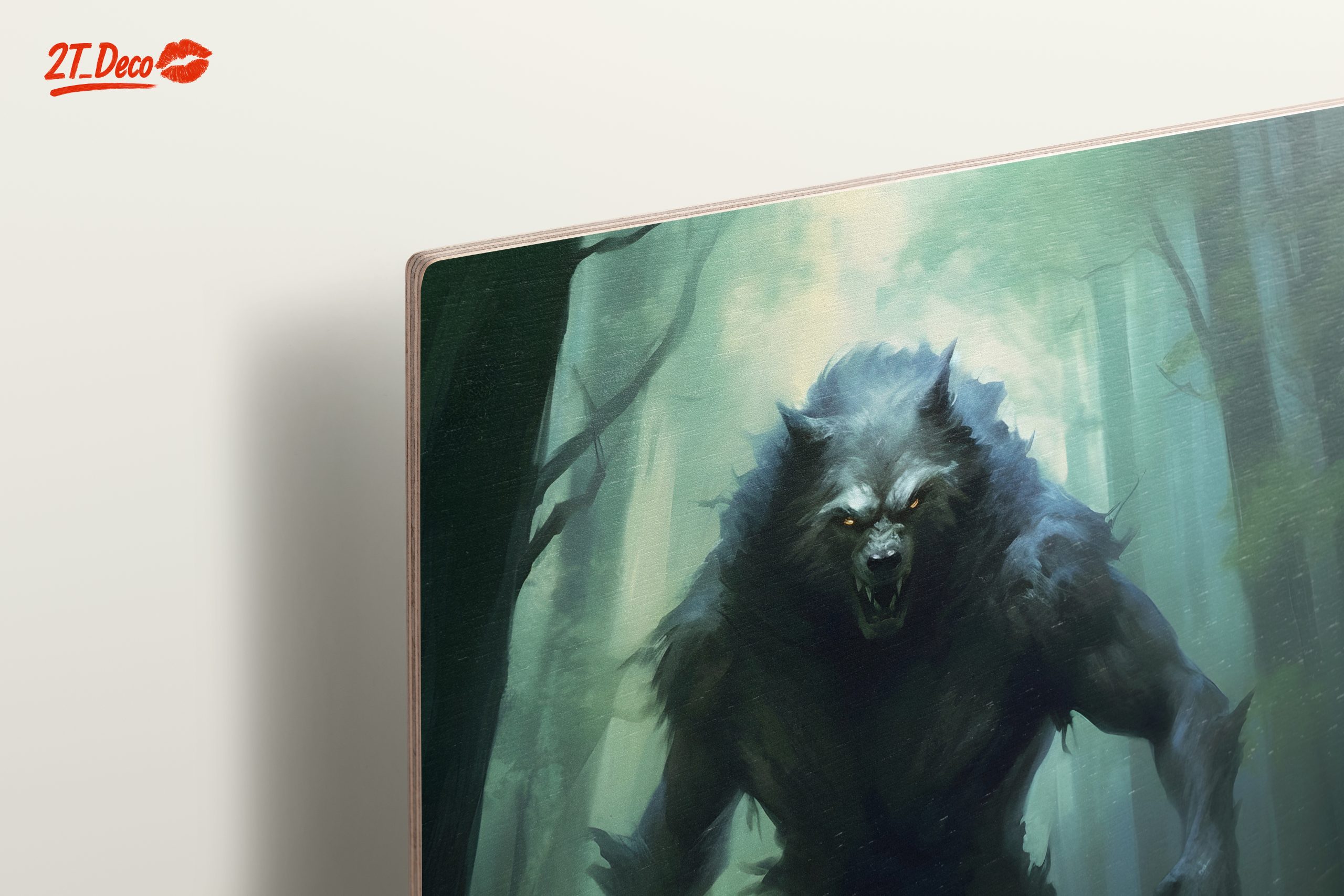 Majestic Fantasy Creature in Dark Forest - Image 15