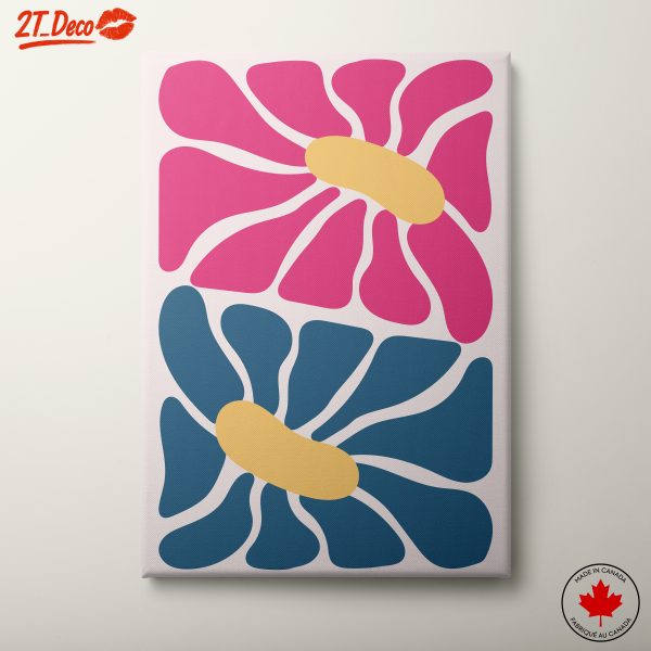 Bold Abstract Floral Design