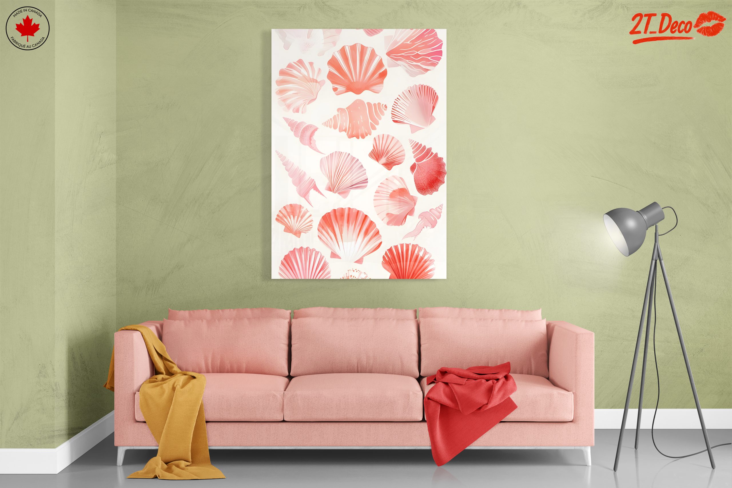 Delicate Shell Illustrations in Pastel Hues - Image 7