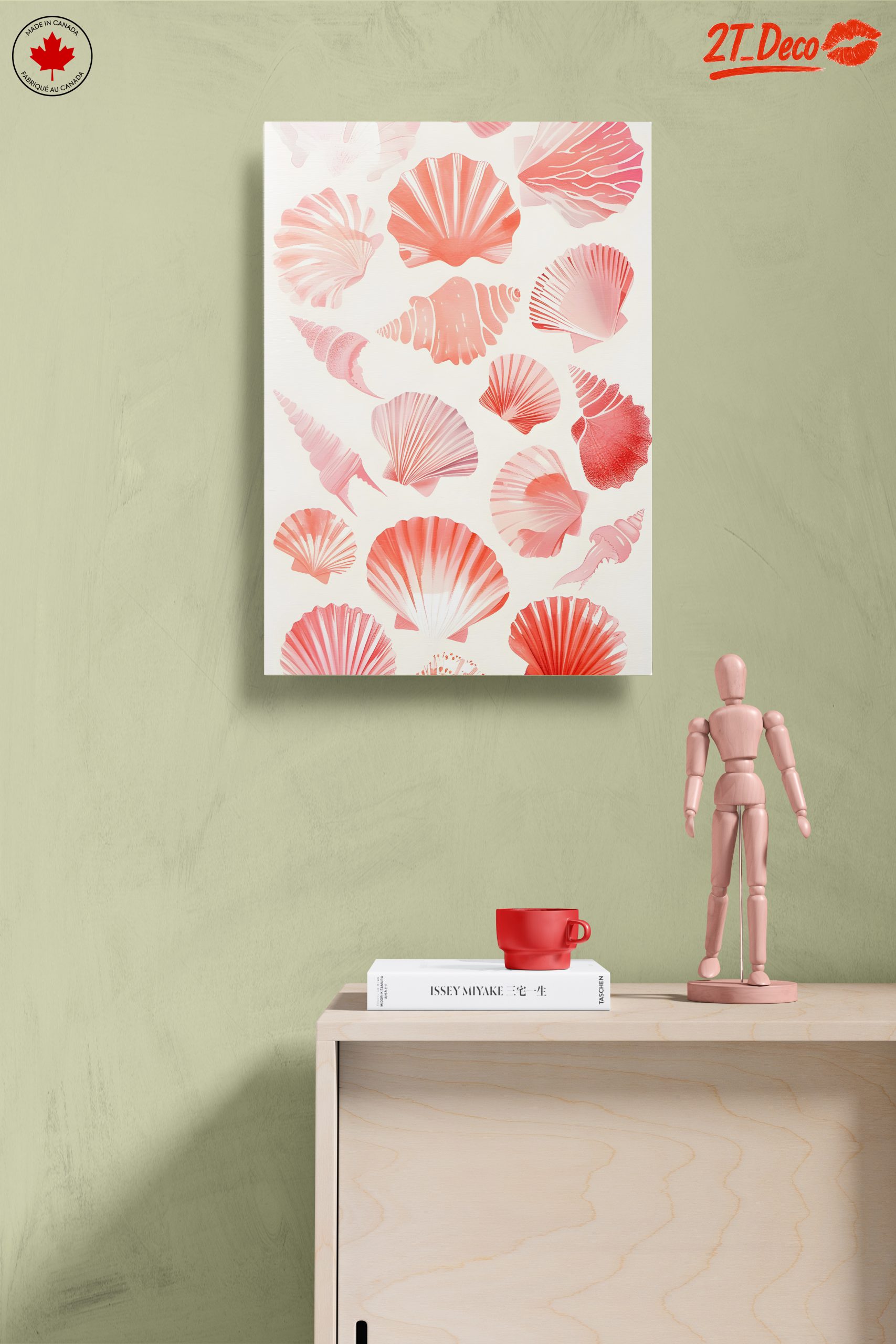 Delicate Shell Illustrations in Pastel Hues - Image 14