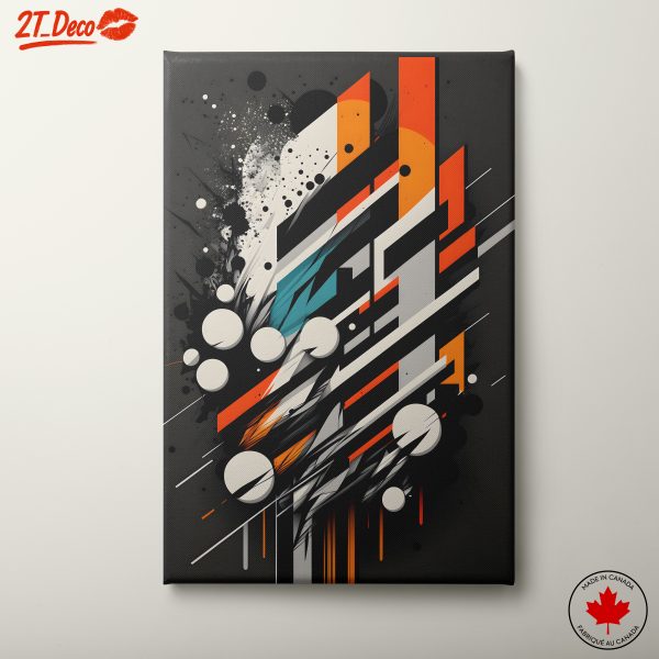 Vibrant Dynamic Abstract Artwork 7
