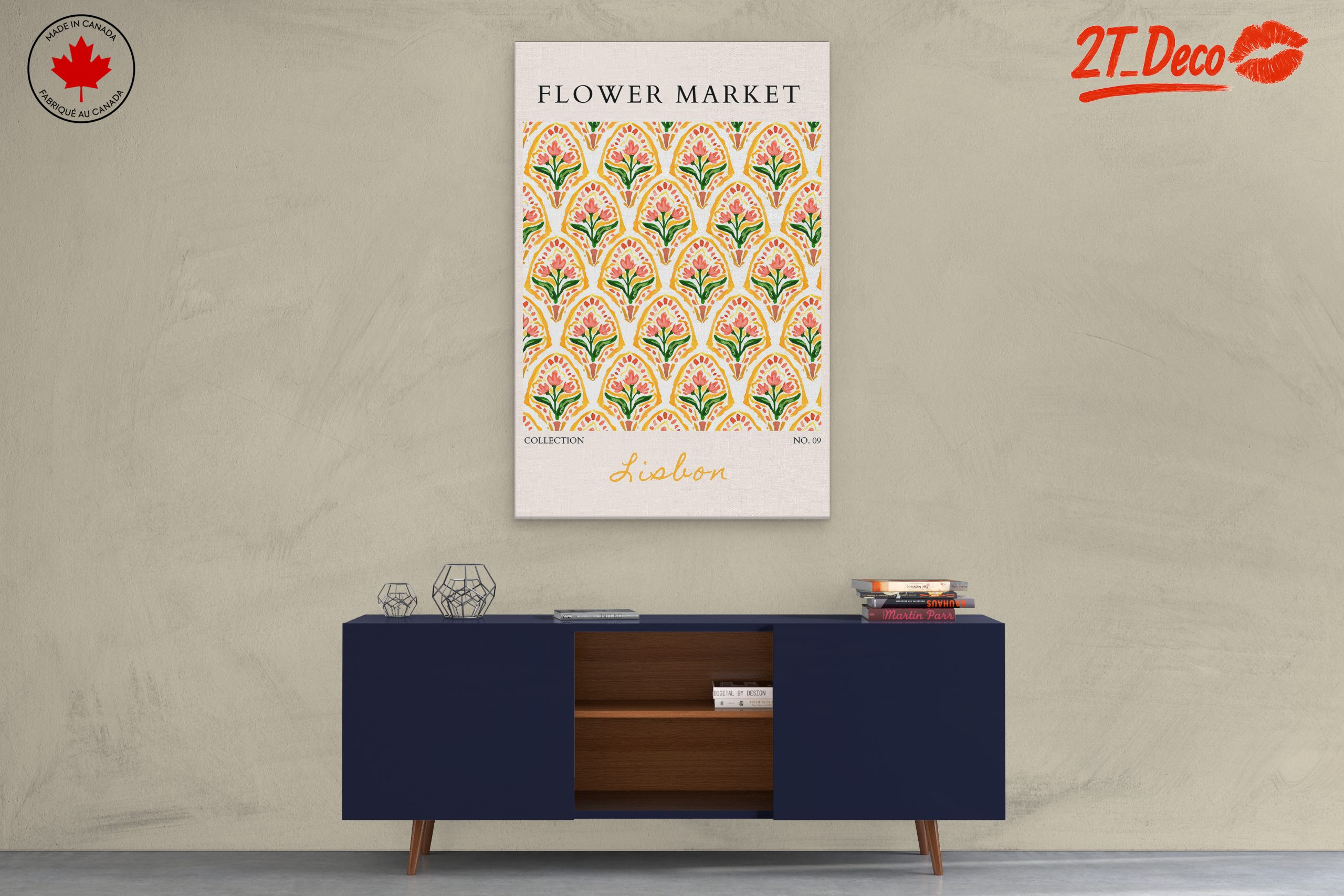Colorful Floral Market Pattern Design - Image 3