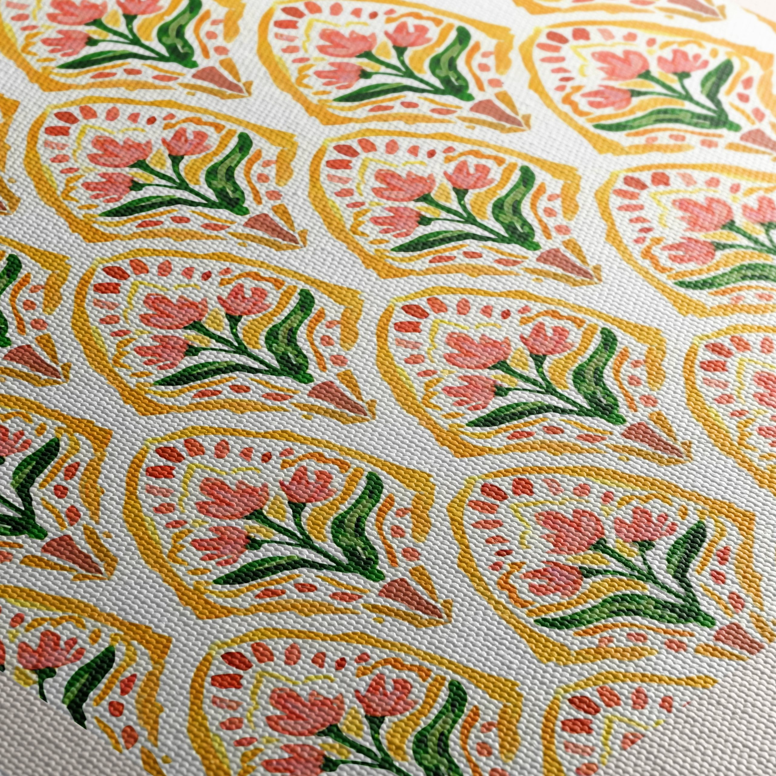 Colorful Floral Market Pattern Design - Image 5