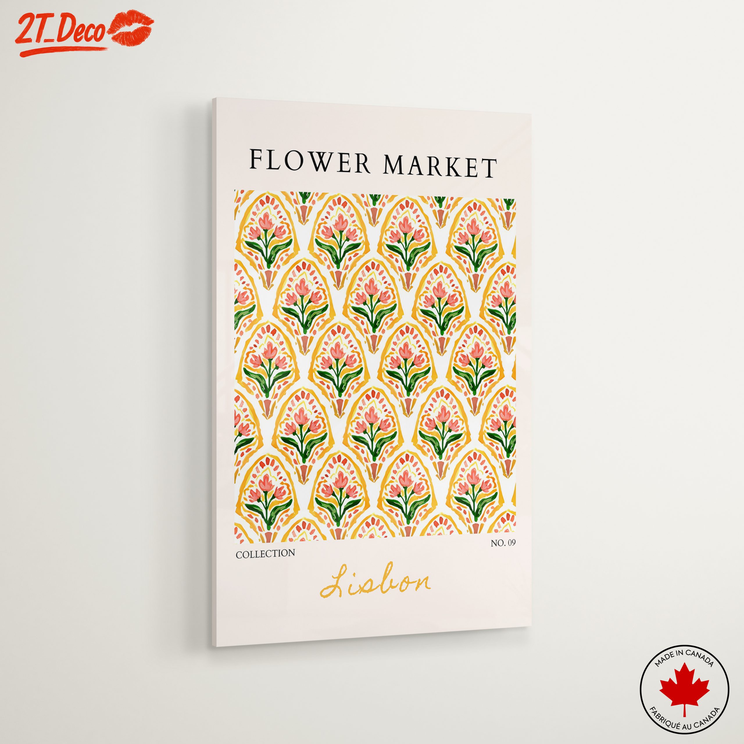 Colorful Floral Market Pattern Design - Image 6