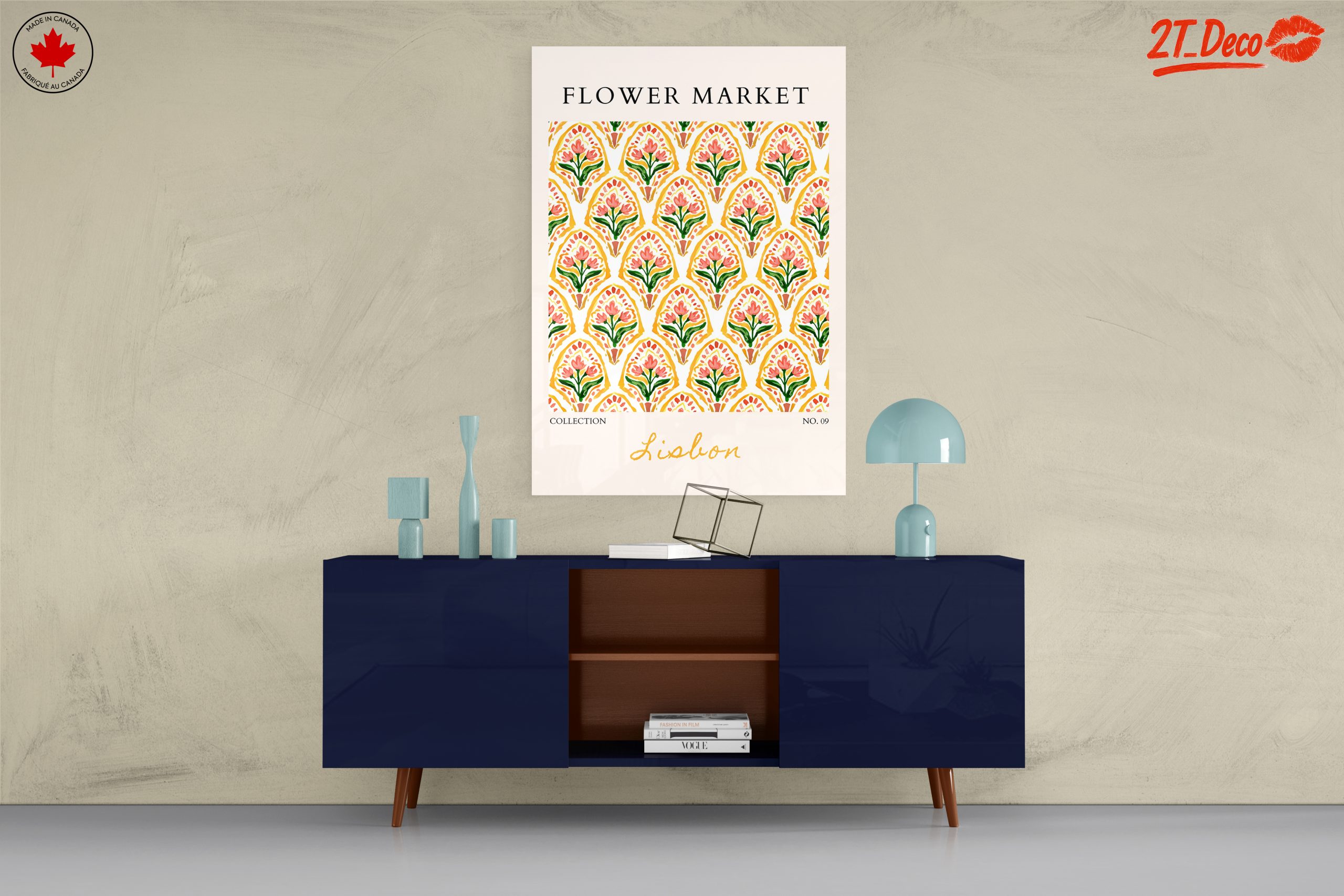 Colorful Floral Market Pattern Design - Image 8