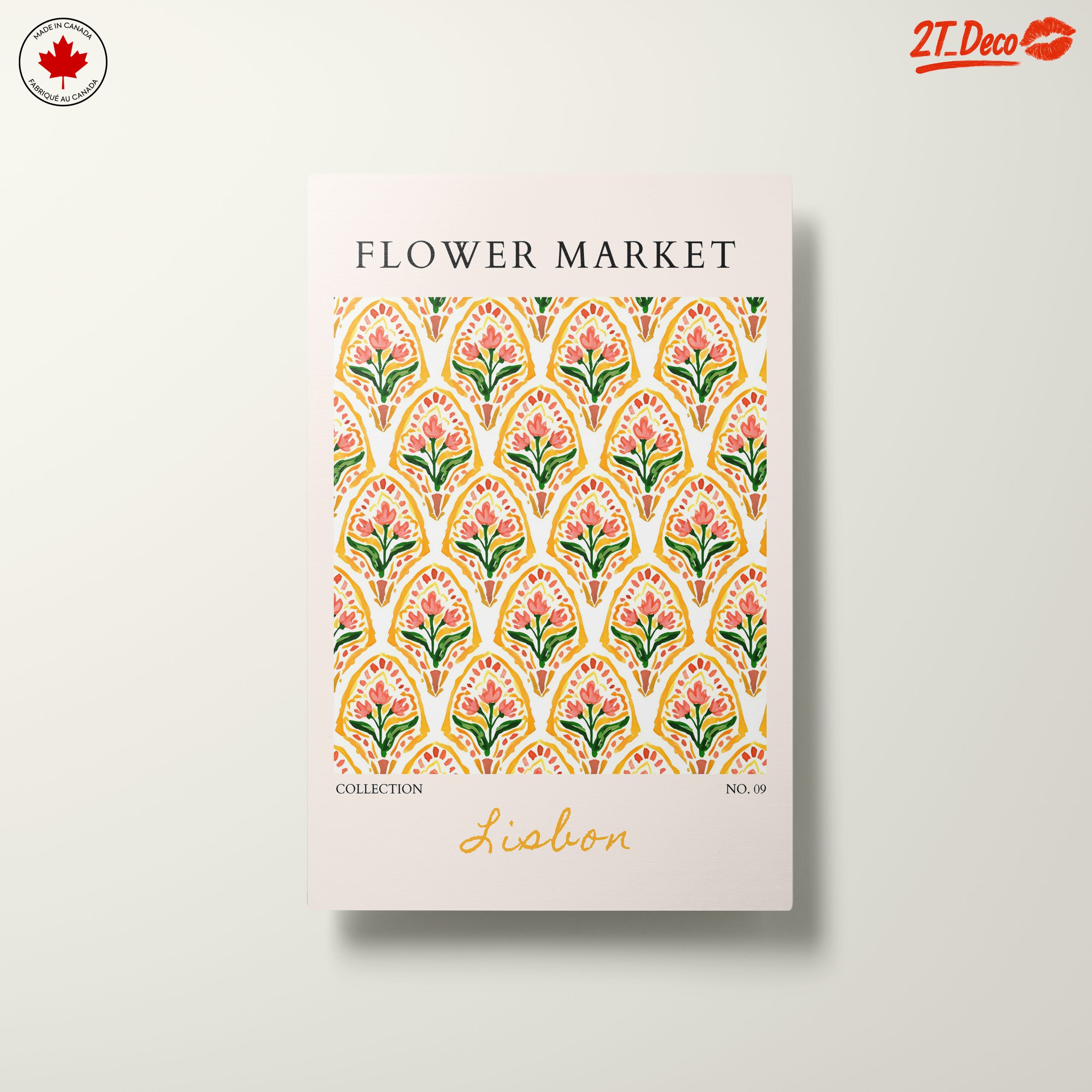Colorful Floral Market Pattern Design - Image 10