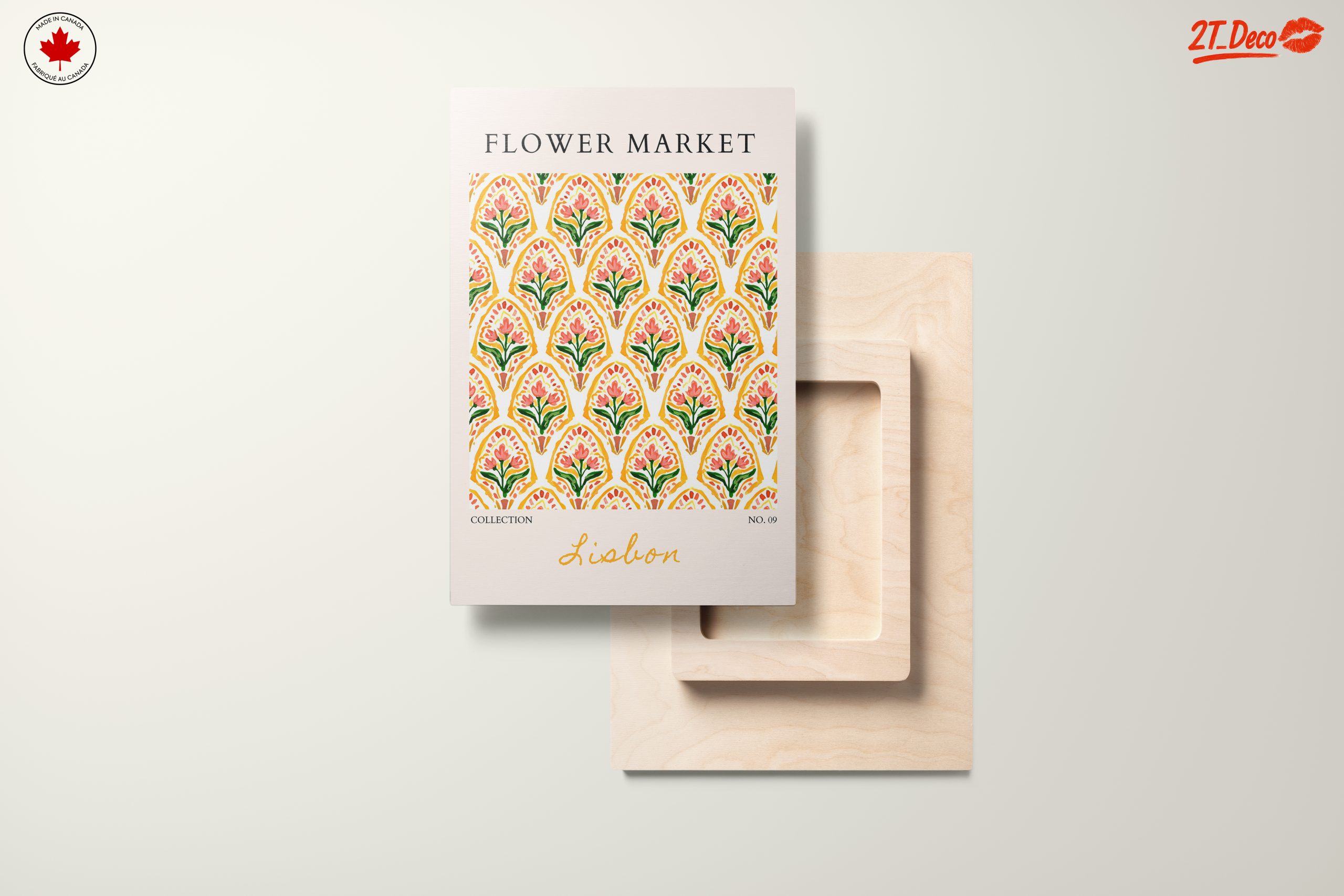 Colorful Floral Market Pattern Design - Image 11