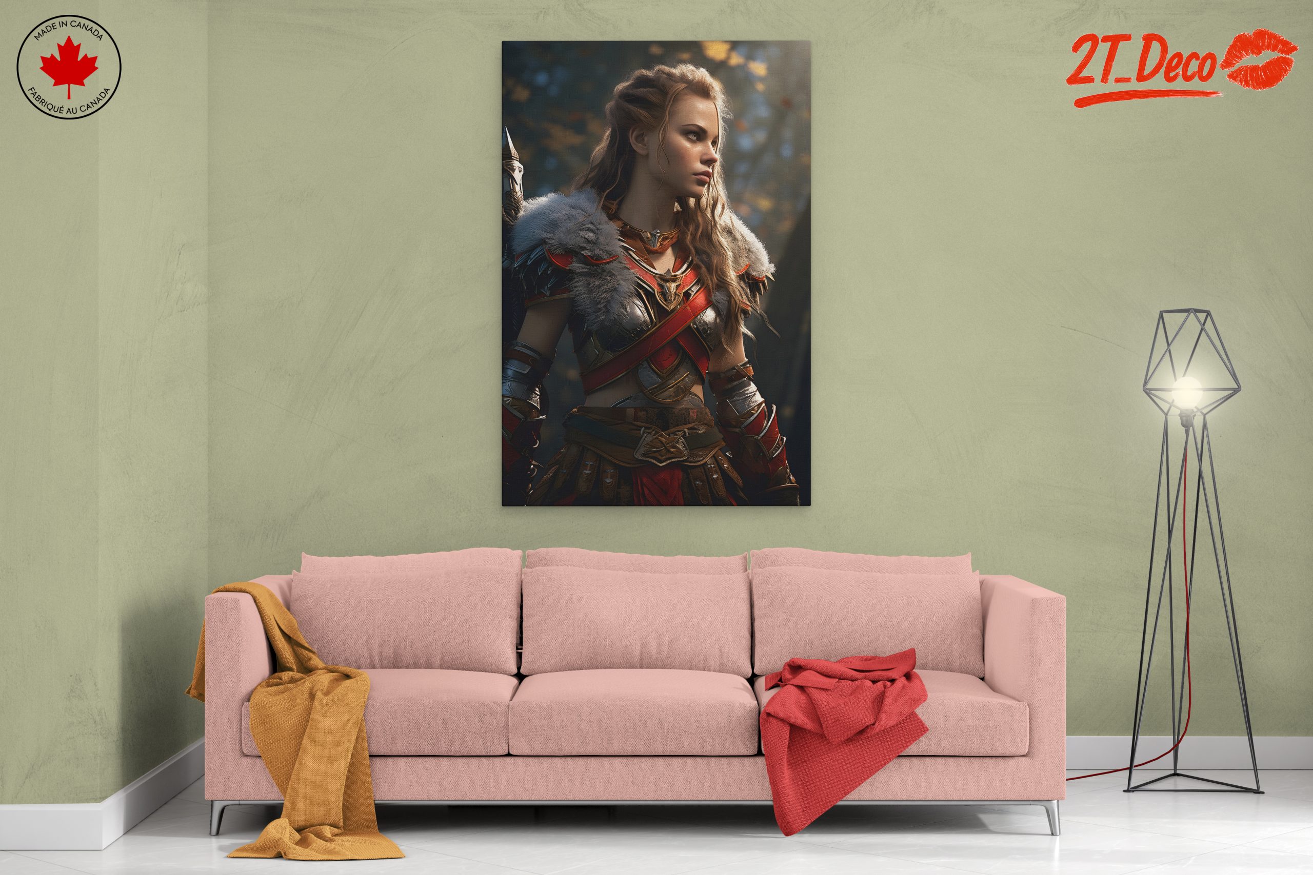 Heroic Fantasy Warrior Portrait - Image 2