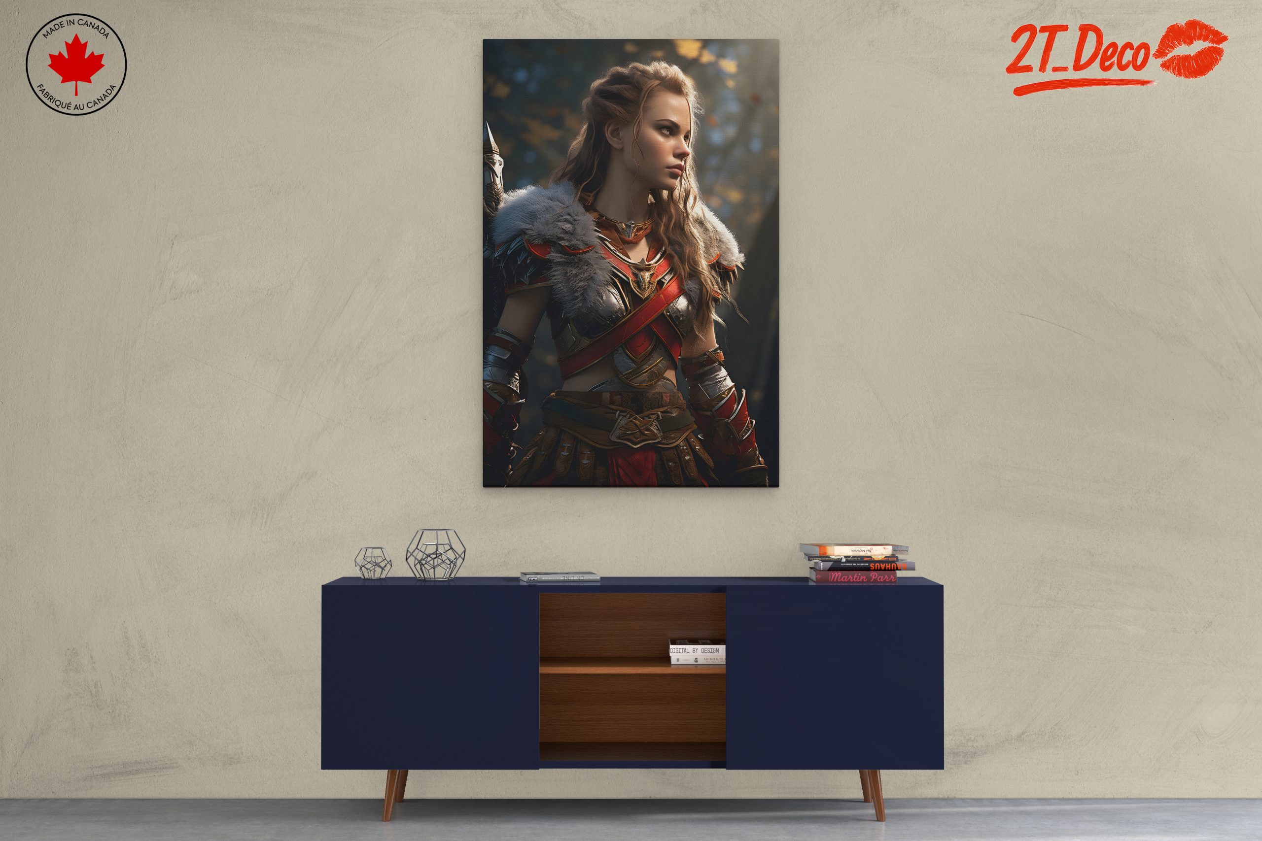 Heroic Fantasy Warrior Portrait - Image 3