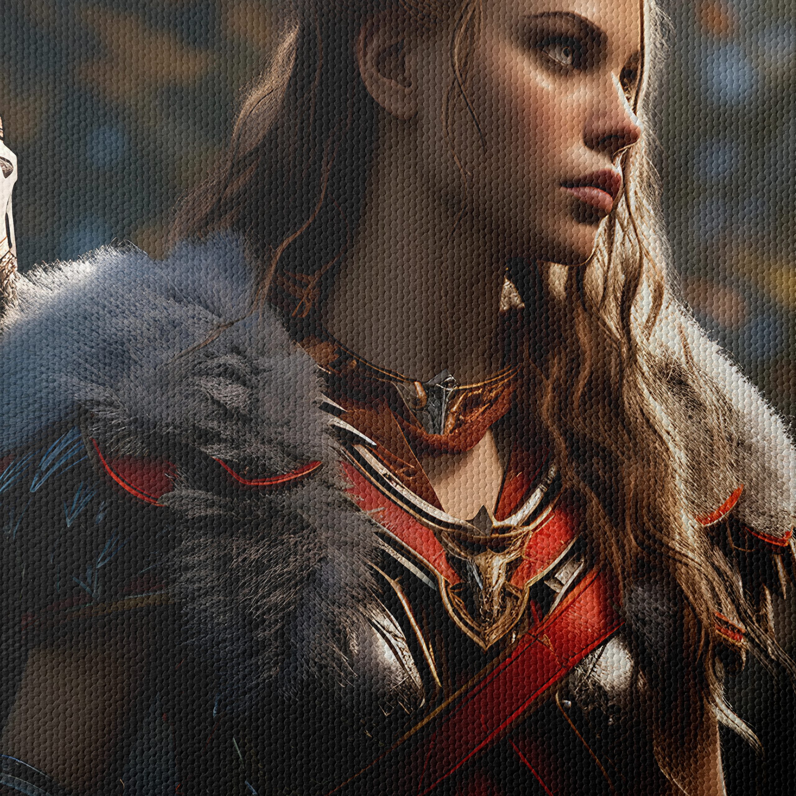 Heroic Fantasy Warrior Portrait - Image 4