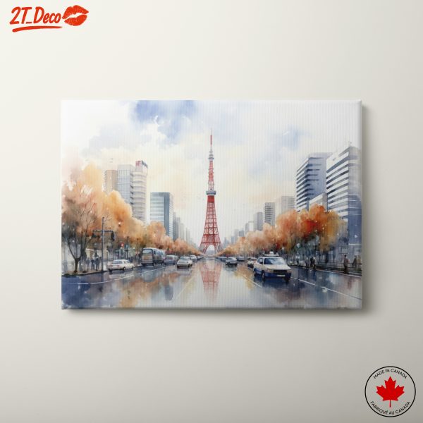 Tokyo Cityscape with Tokyo Tower