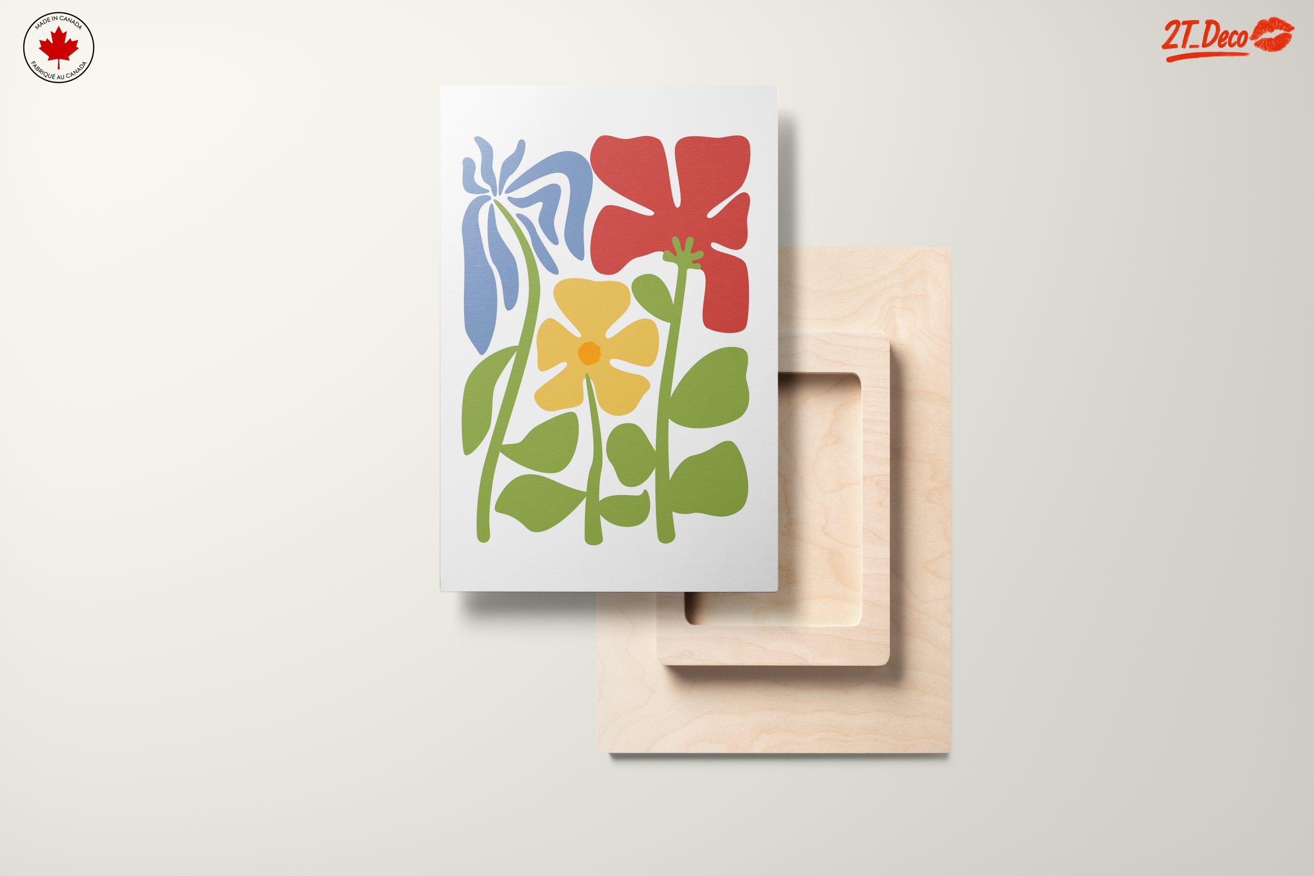 Stylized Floral Arrangement with Vibrant Colors - Image 11
