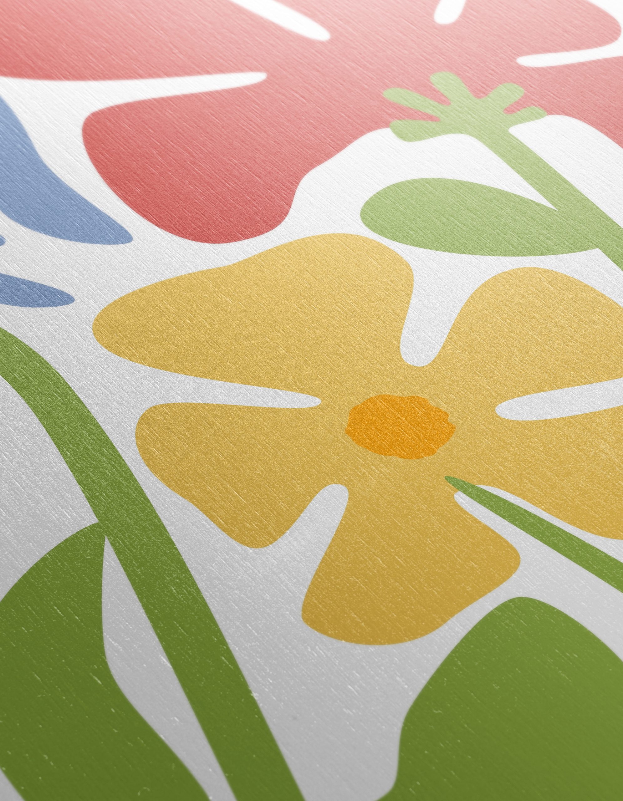 Stylized Floral Arrangement with Vibrant Colors - Image 12