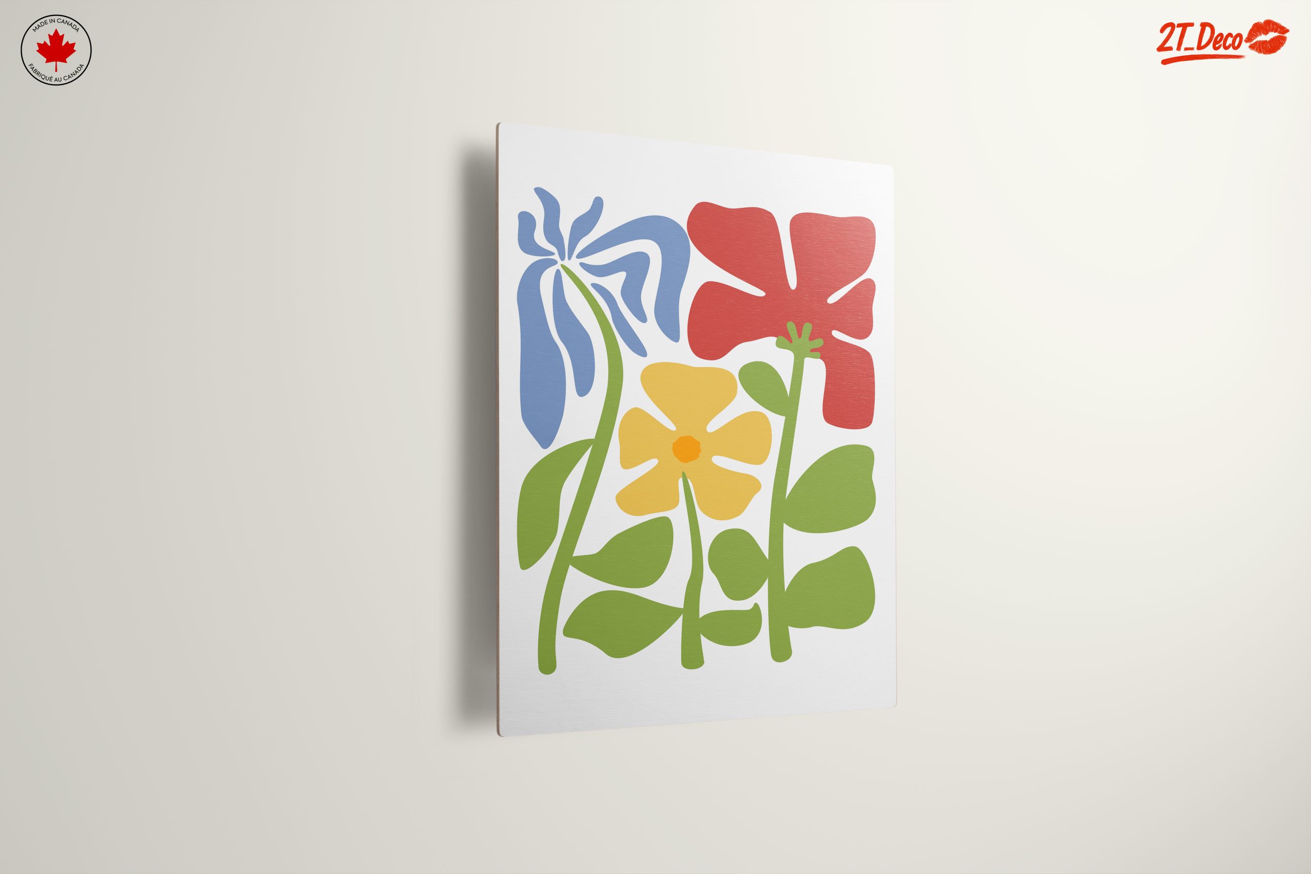 Stylized Floral Arrangement with Vibrant Colors - Image 13