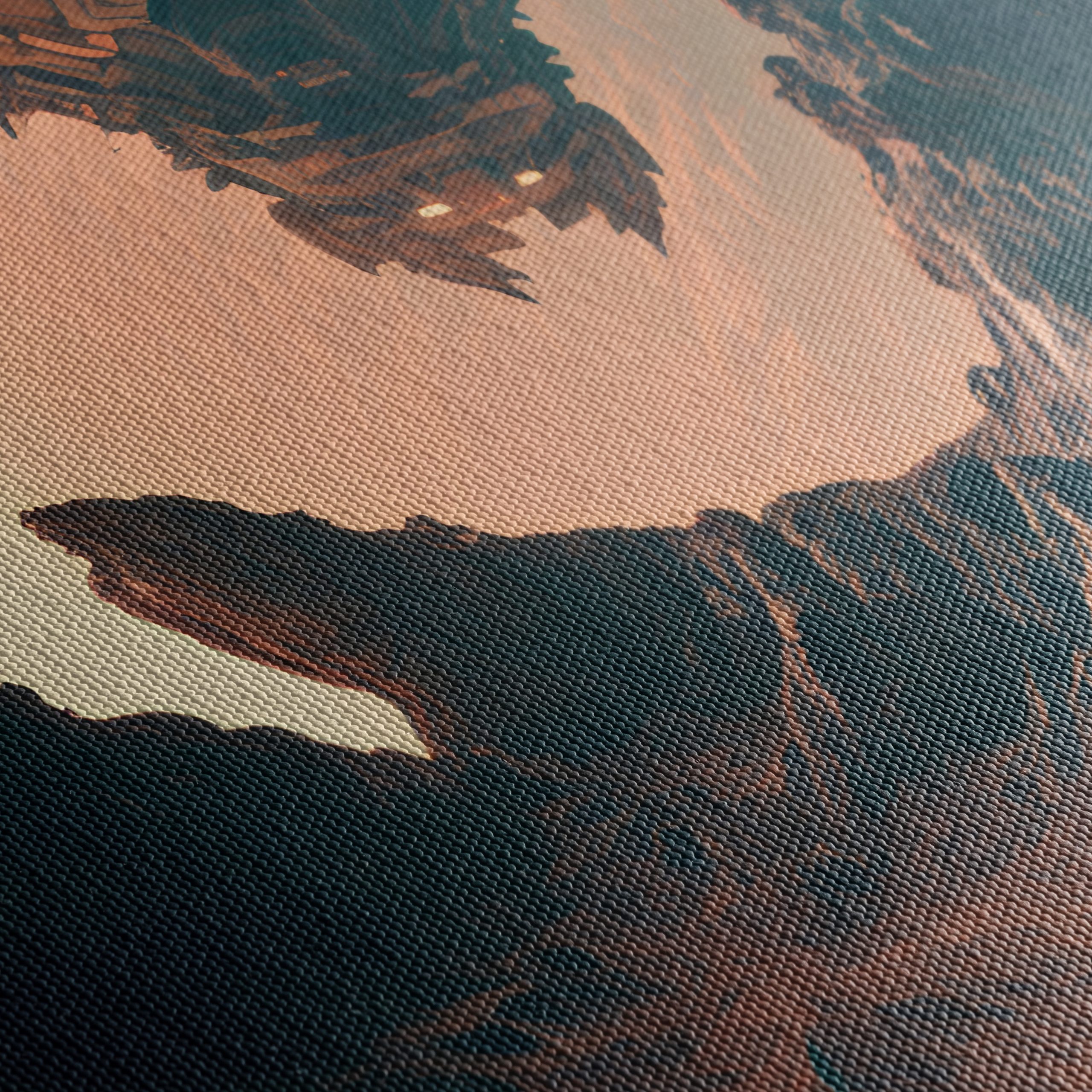 Dynamic Space Adventure Artwork Featuring Astronaut - Image 5
