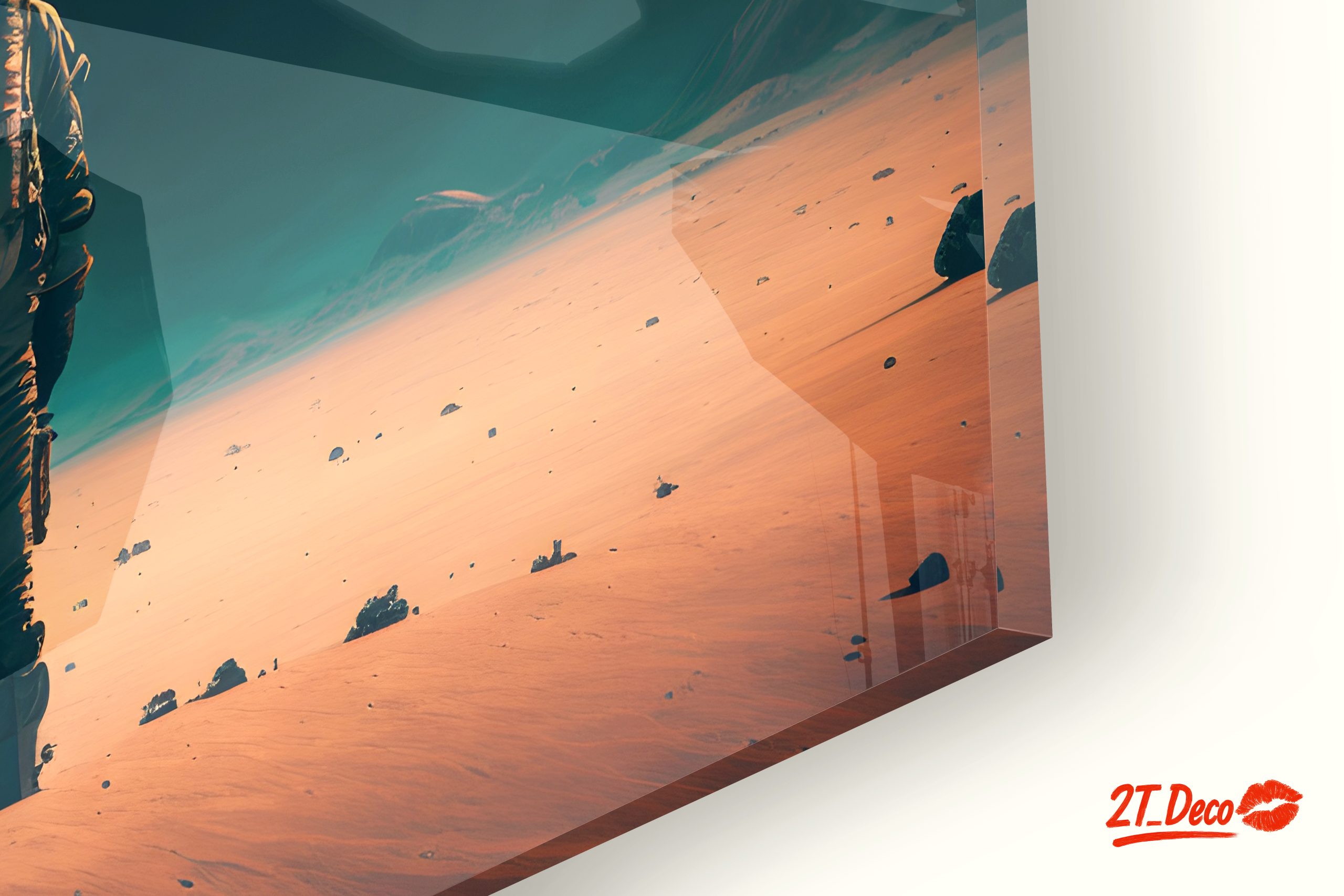 Dynamic Space Adventure Artwork Featuring Astronaut - Image 9