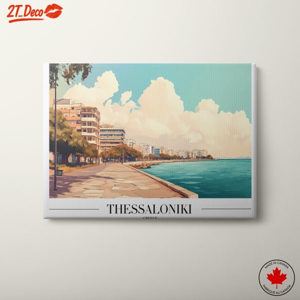 Thessaloniki Cityscape Art
