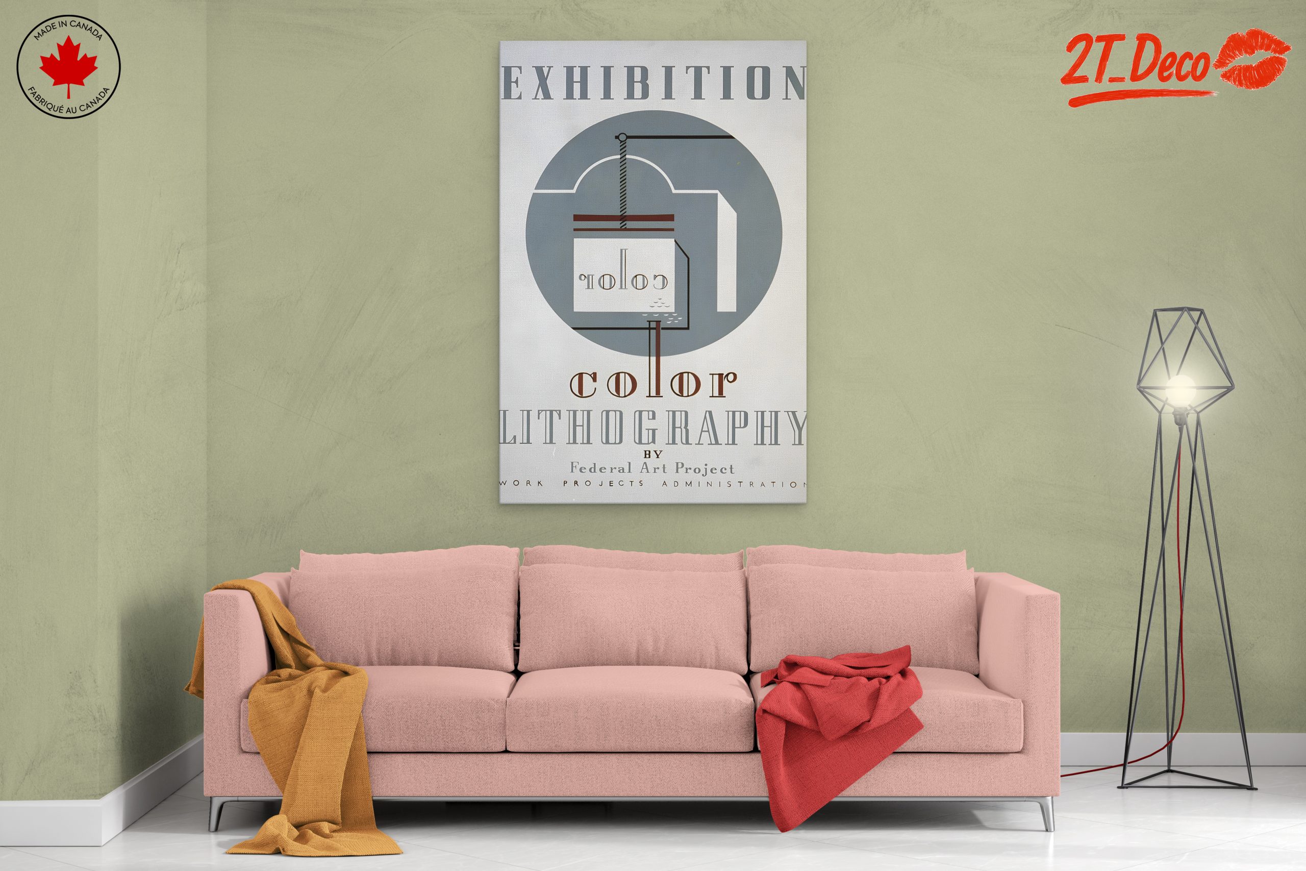 Exhibition Color Lithography Poster - Image 2