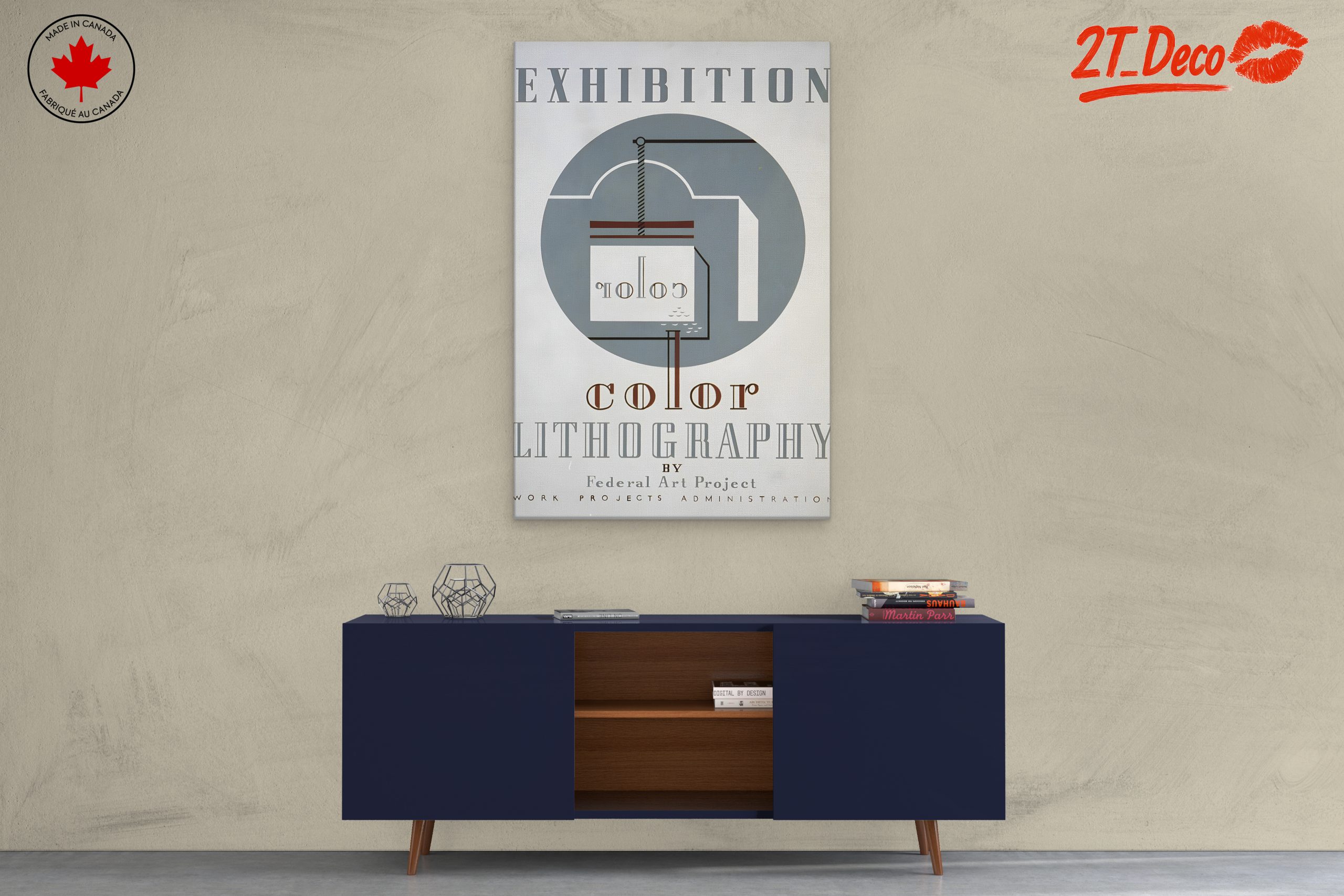 Exhibition Color Lithography Poster - Image 3