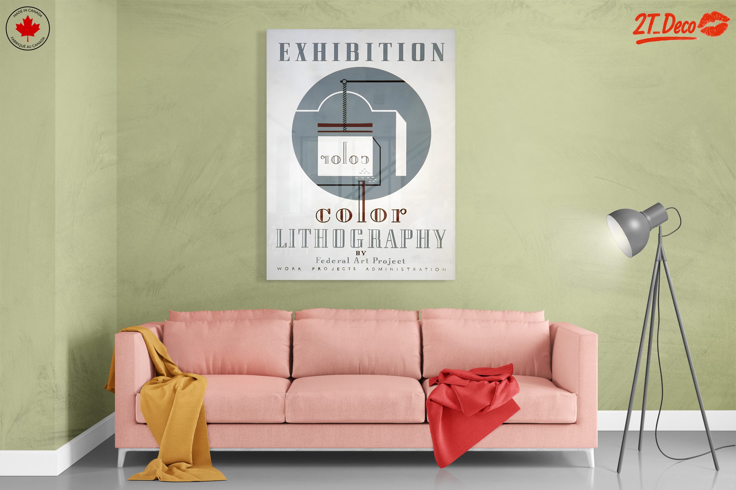 Exhibition Color Lithography Poster - Image 7