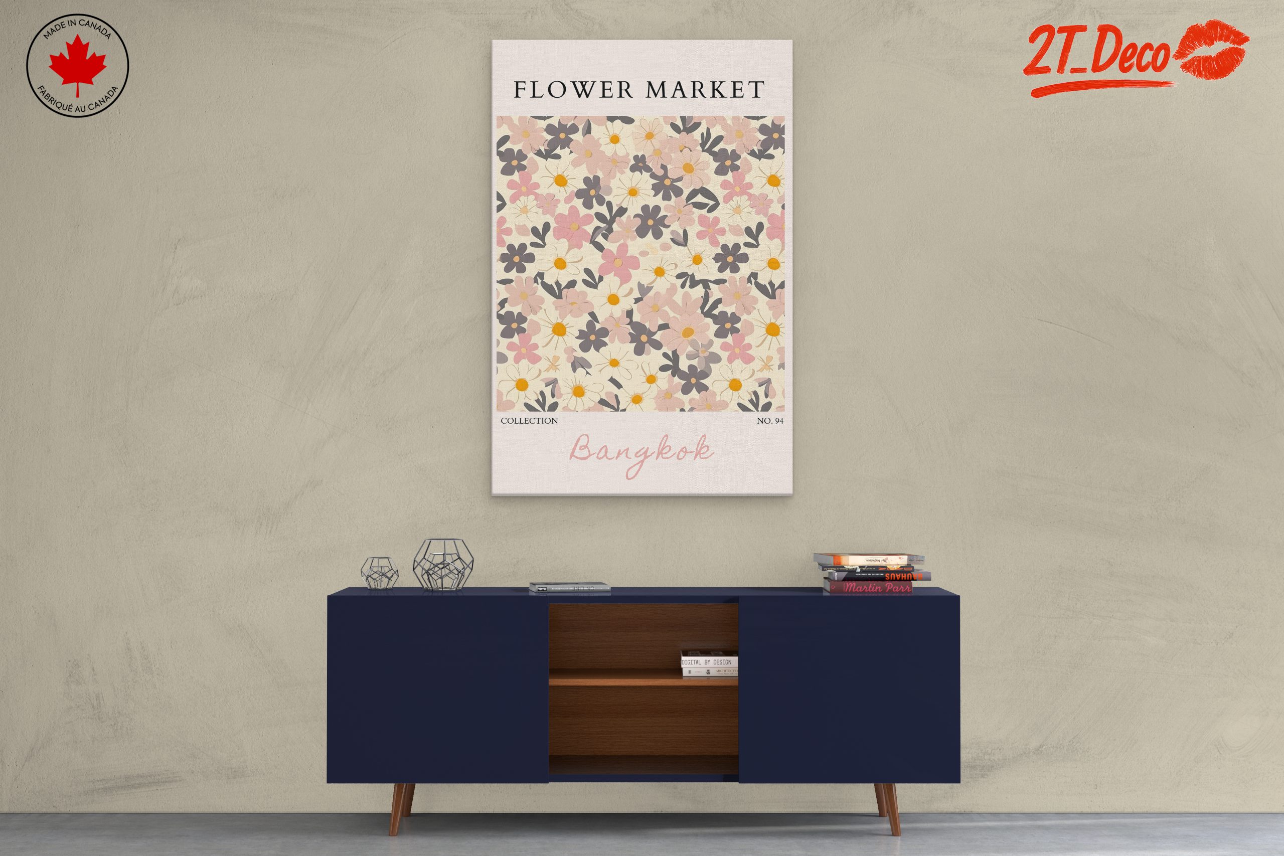 Flower Market Art Inspired by Bangkok - Image 3