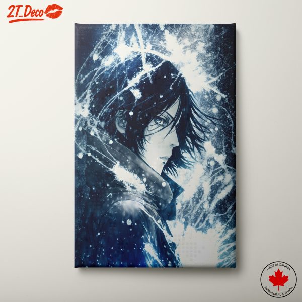 Stunning Anime Character with Ethereal Background