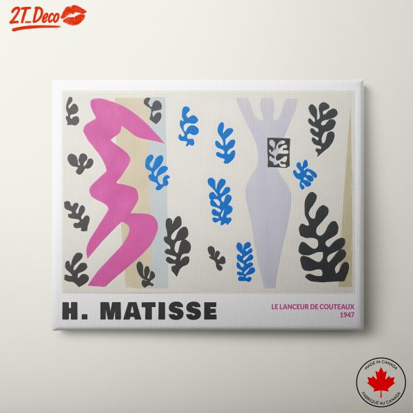Abstract Shapes and Colors by H. Matisse