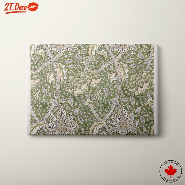 Intricate Botanical Floral Design Art