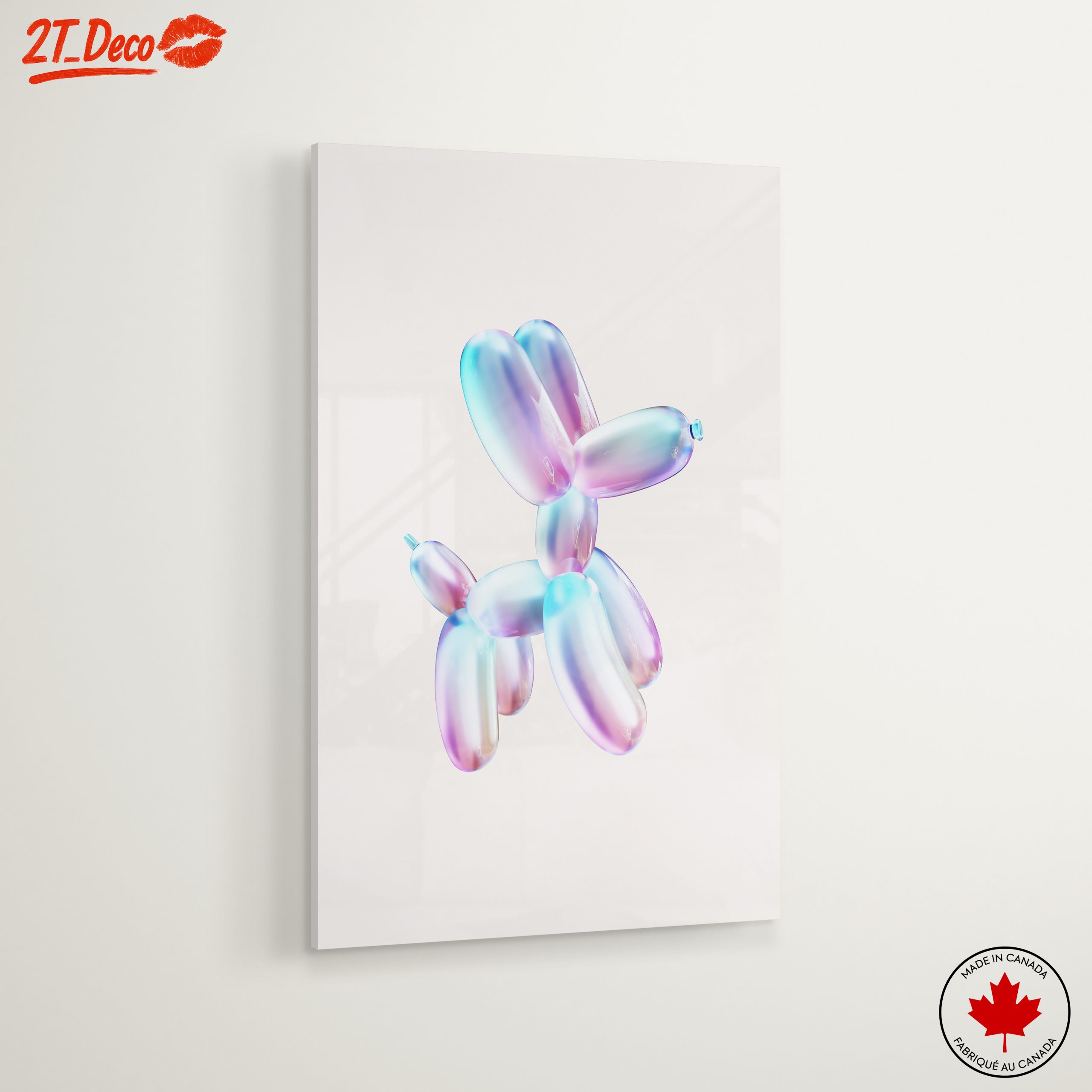 Colorful Balloon Dog Art 2 - Image 6