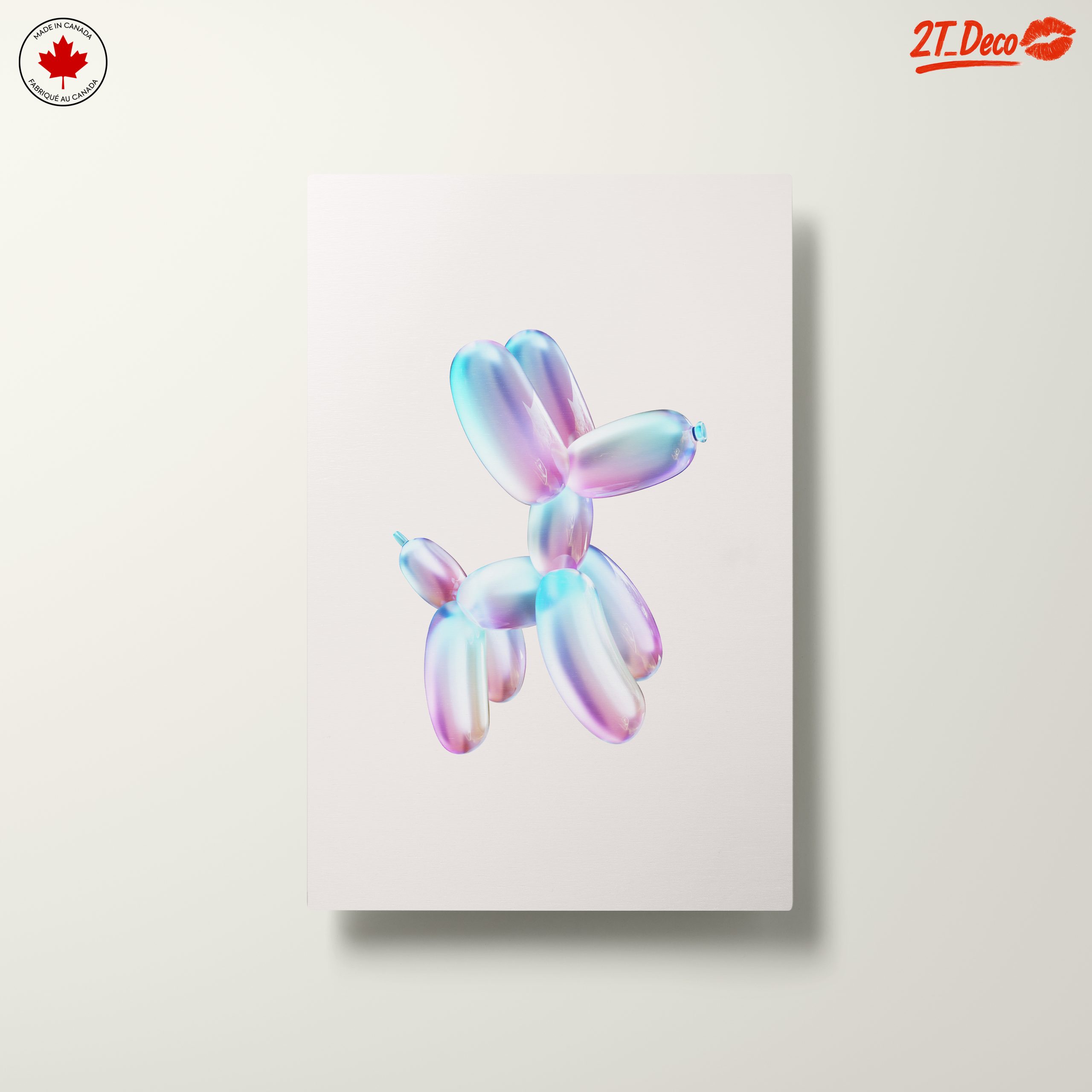 Colorful Balloon Dog Art 2 - Image 10