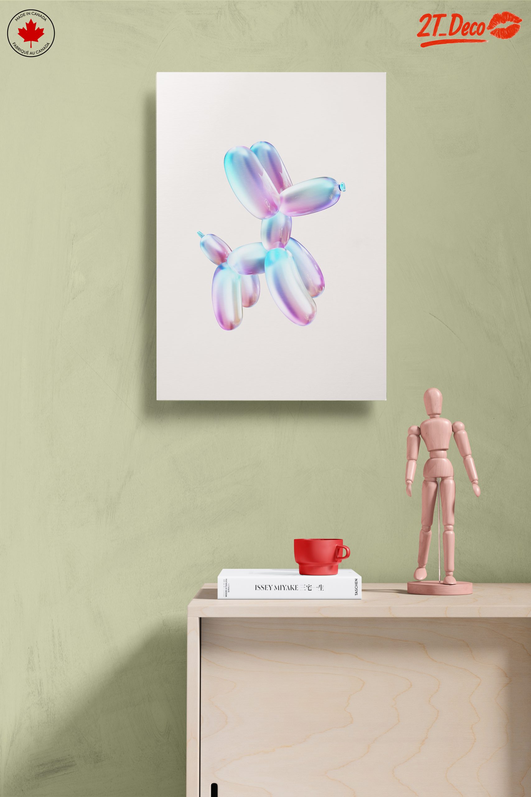 Colorful Balloon Dog Art 2 - Image 14