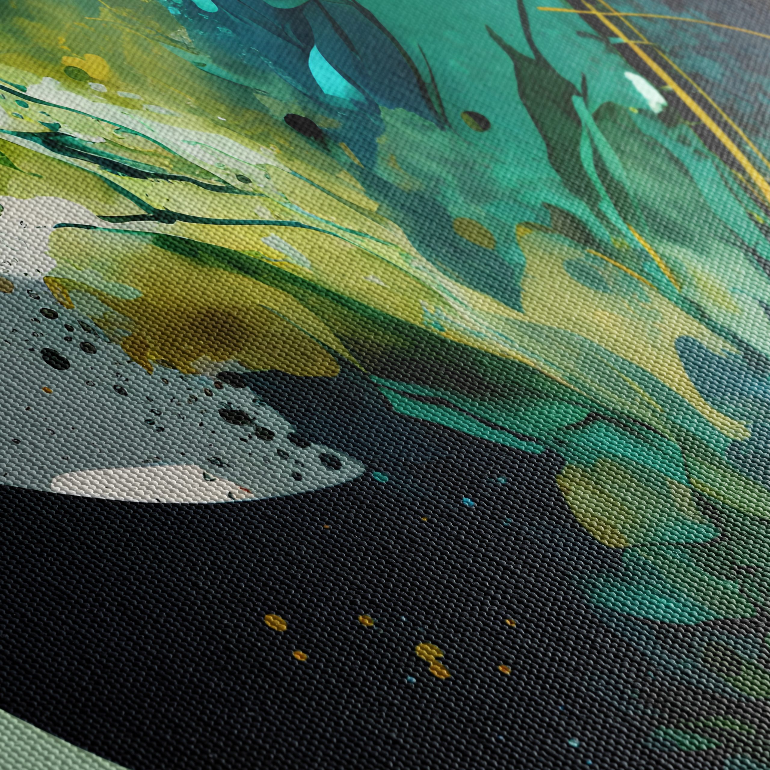 Vibrant Abstract Floral Composition - Image 5