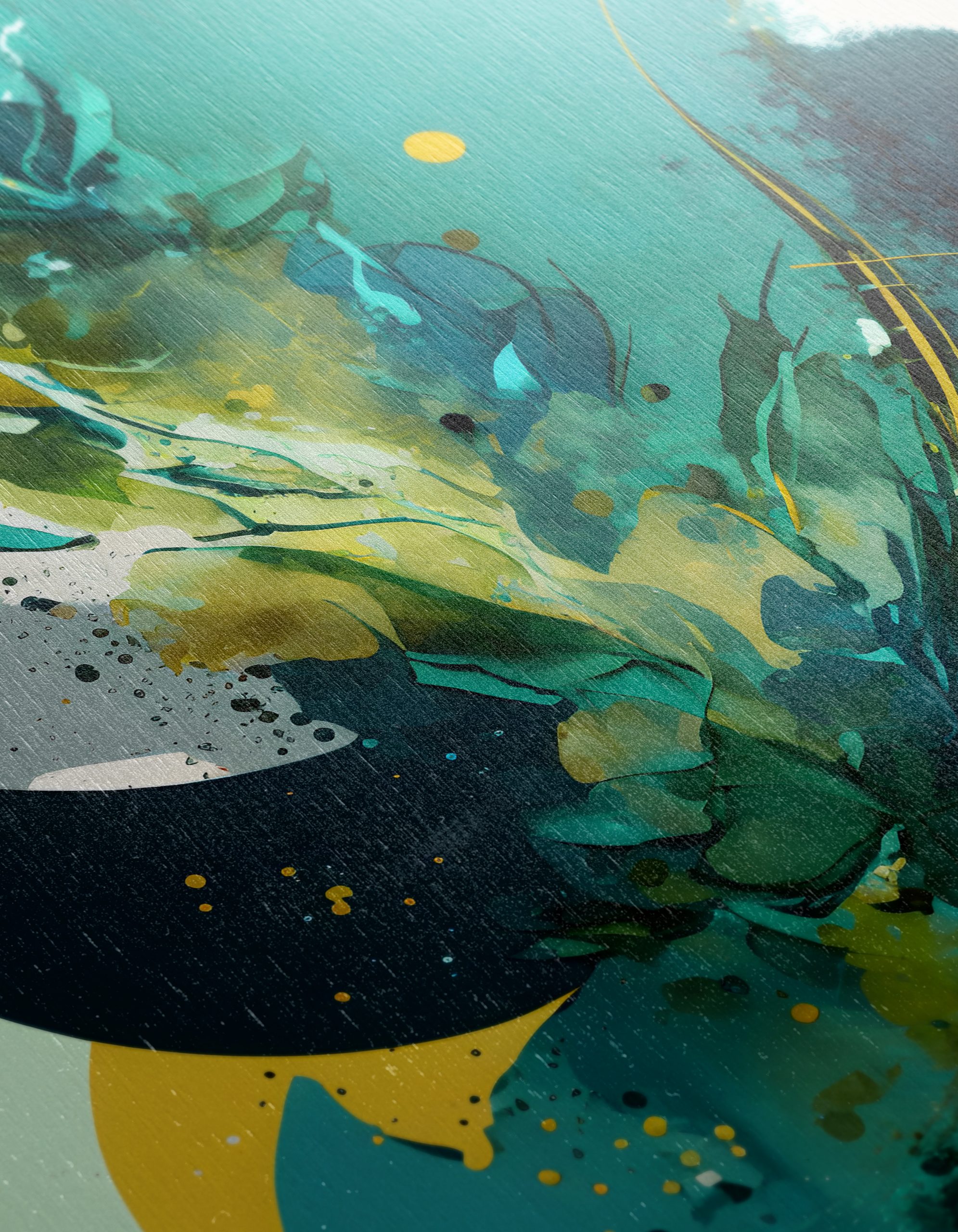 Vibrant Abstract Floral Composition - Image 12